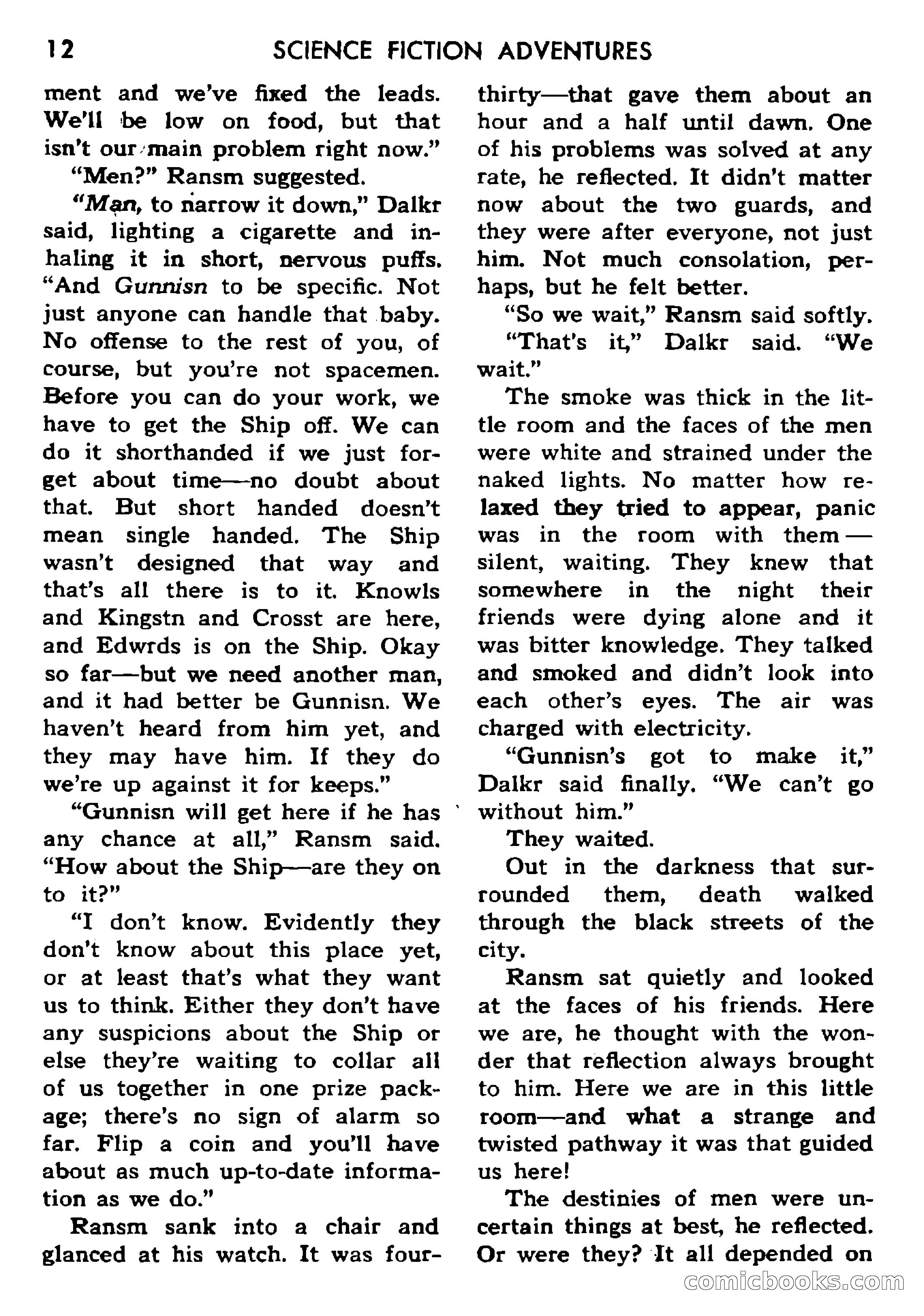 Science Fiction Adventures, Vol. 1, No. 1 — page 15 of 166