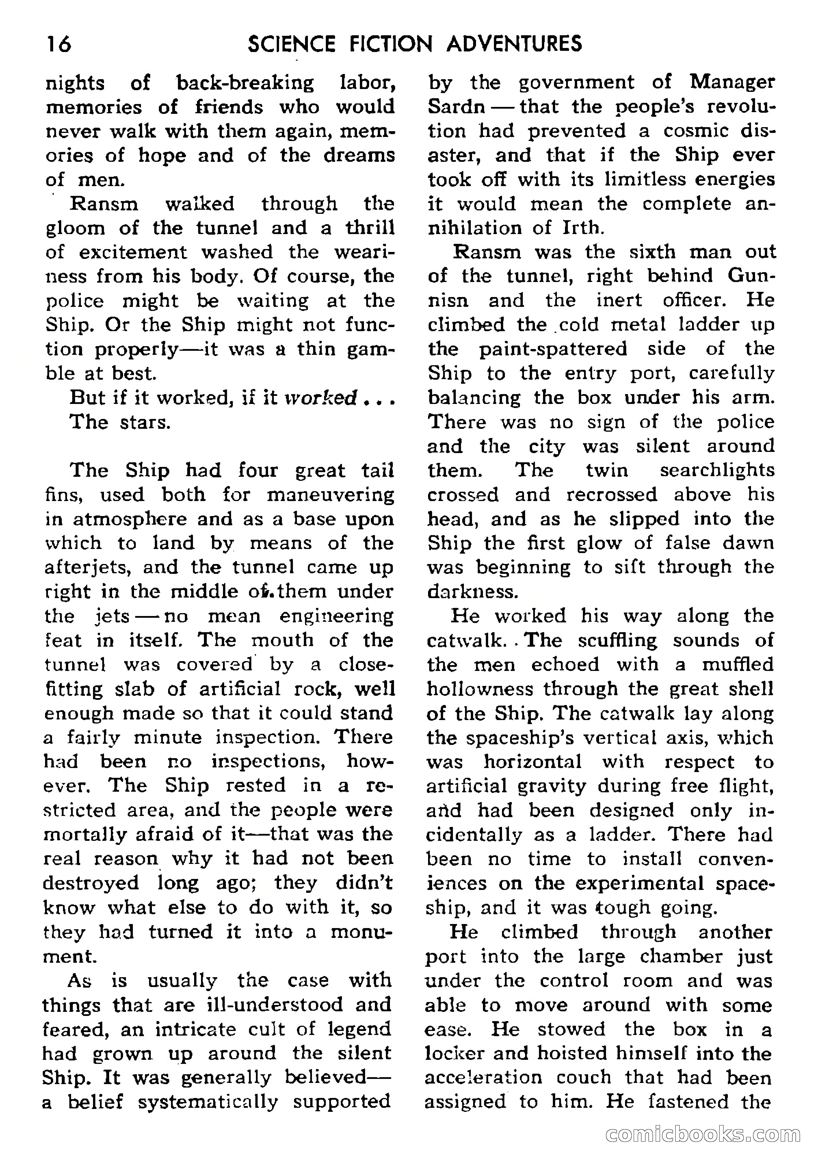 Science Fiction Adventures, Vol. 1, No. 1 — page 19 of 166