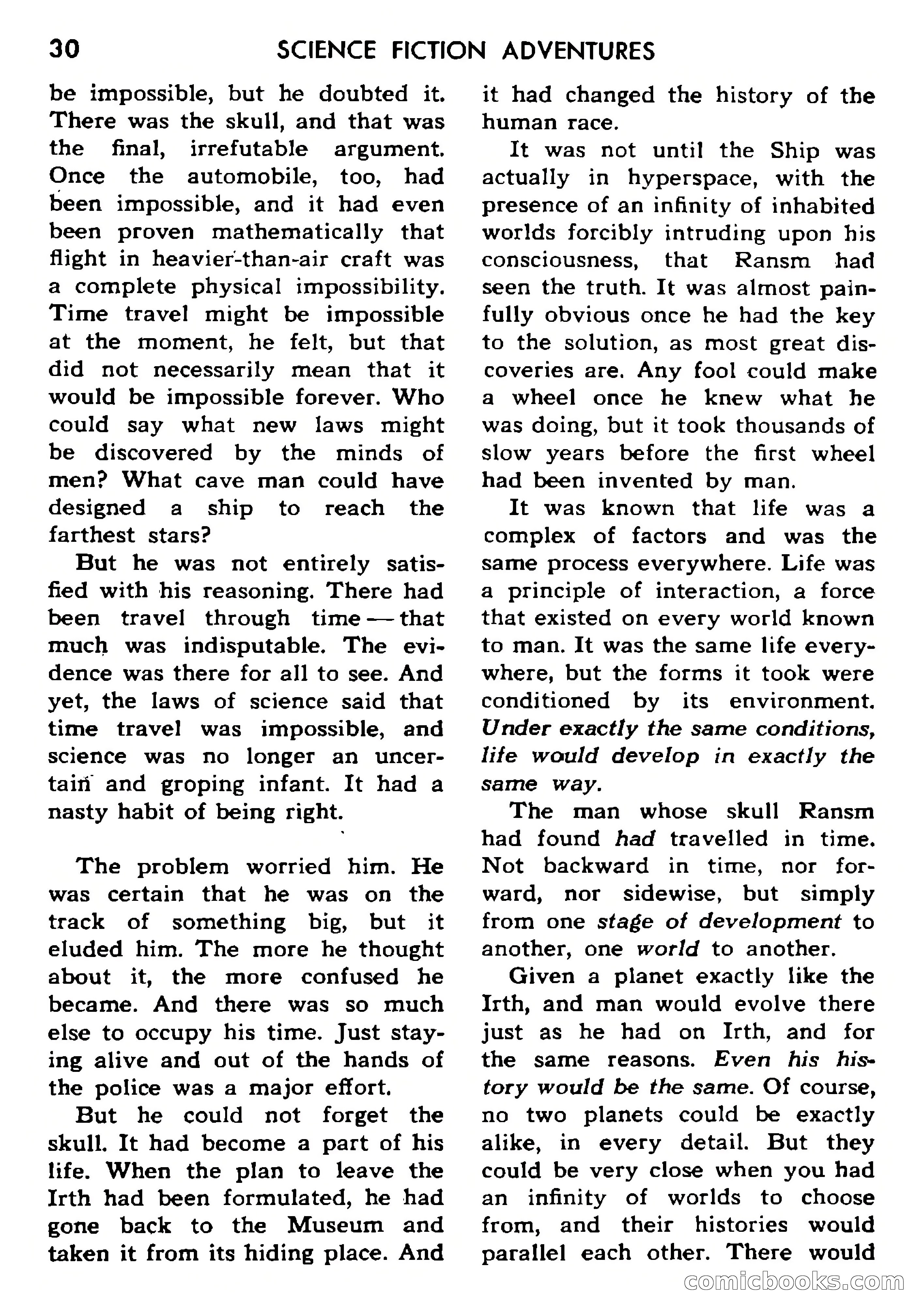 Science Fiction Adventures, Vol. 1, No. 1 — page 33 of 166