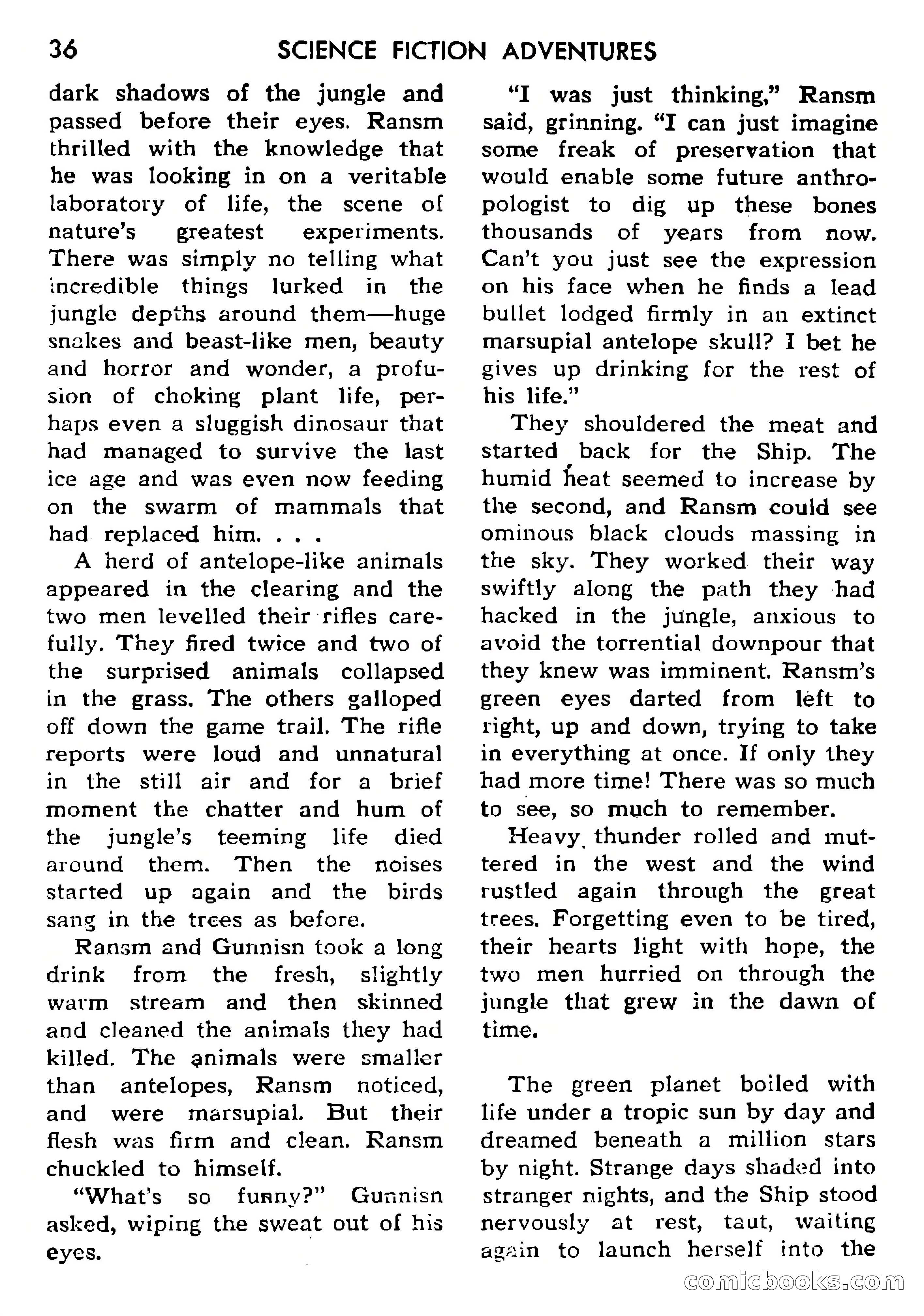 Science Fiction Adventures, Vol. 1, No. 1 — page 39 of 166
