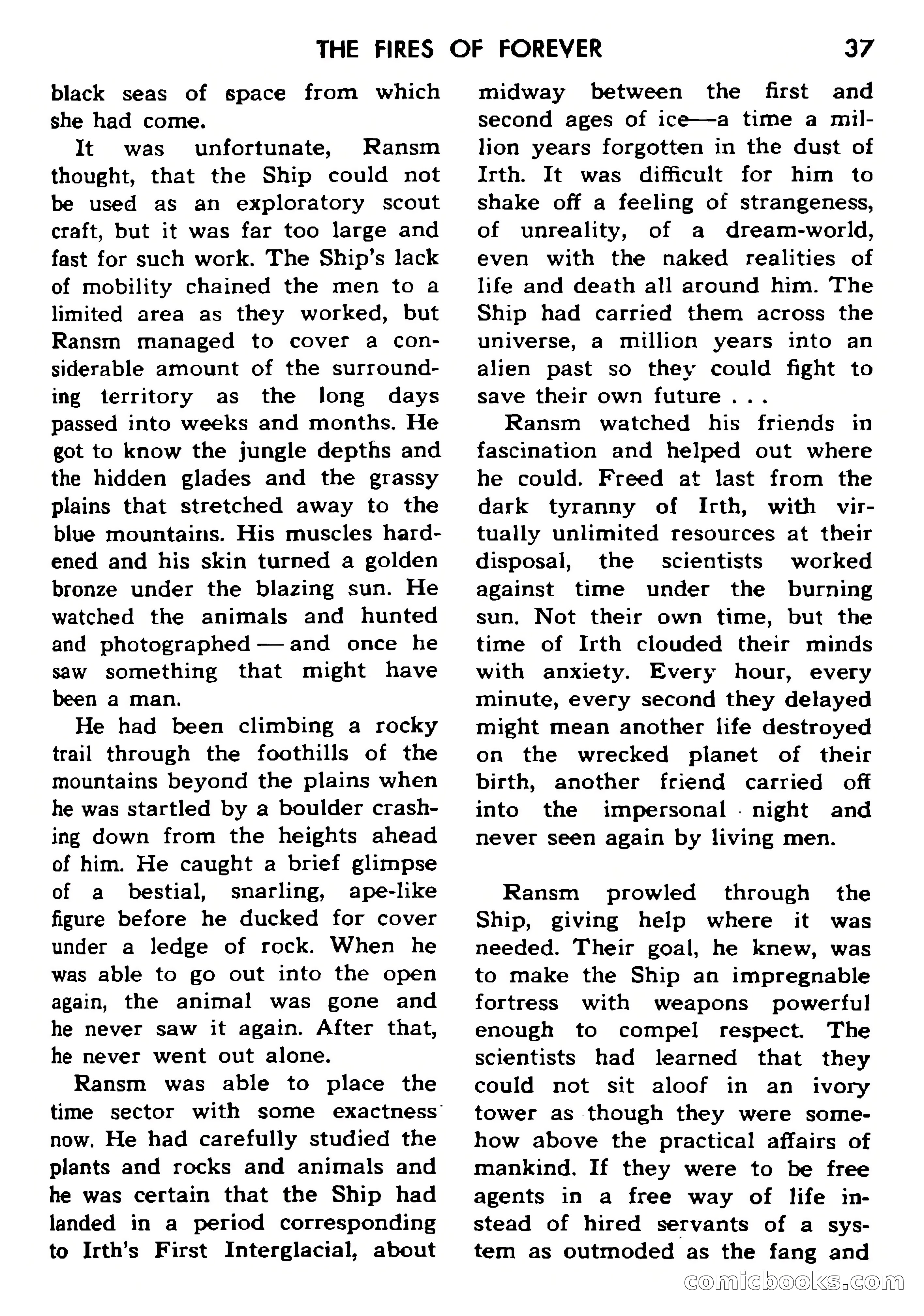 Science Fiction Adventures, Vol. 1, No. 1 — page 40 of 166