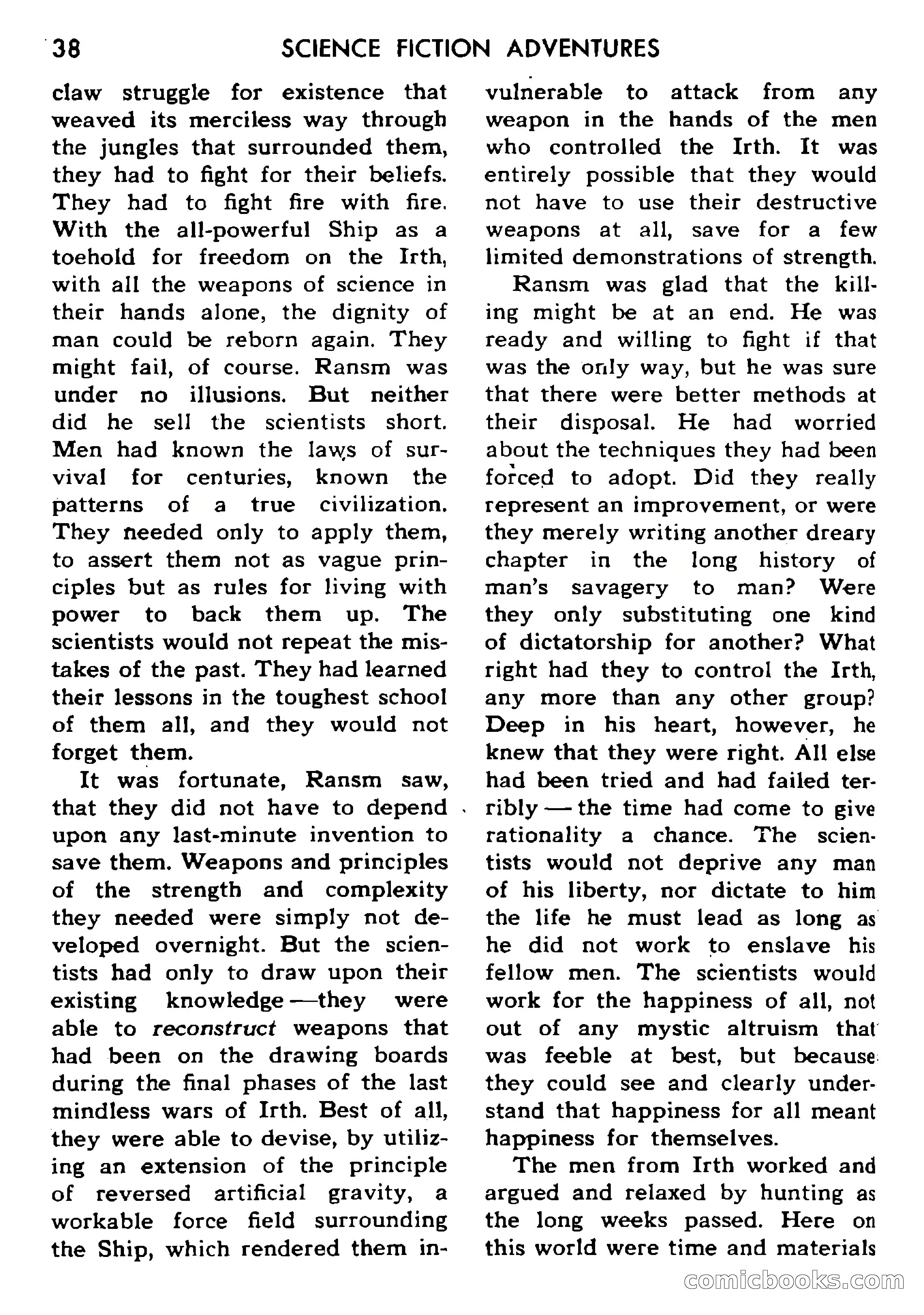 Science Fiction Adventures, Vol. 1, No. 1 — page 41 of 166