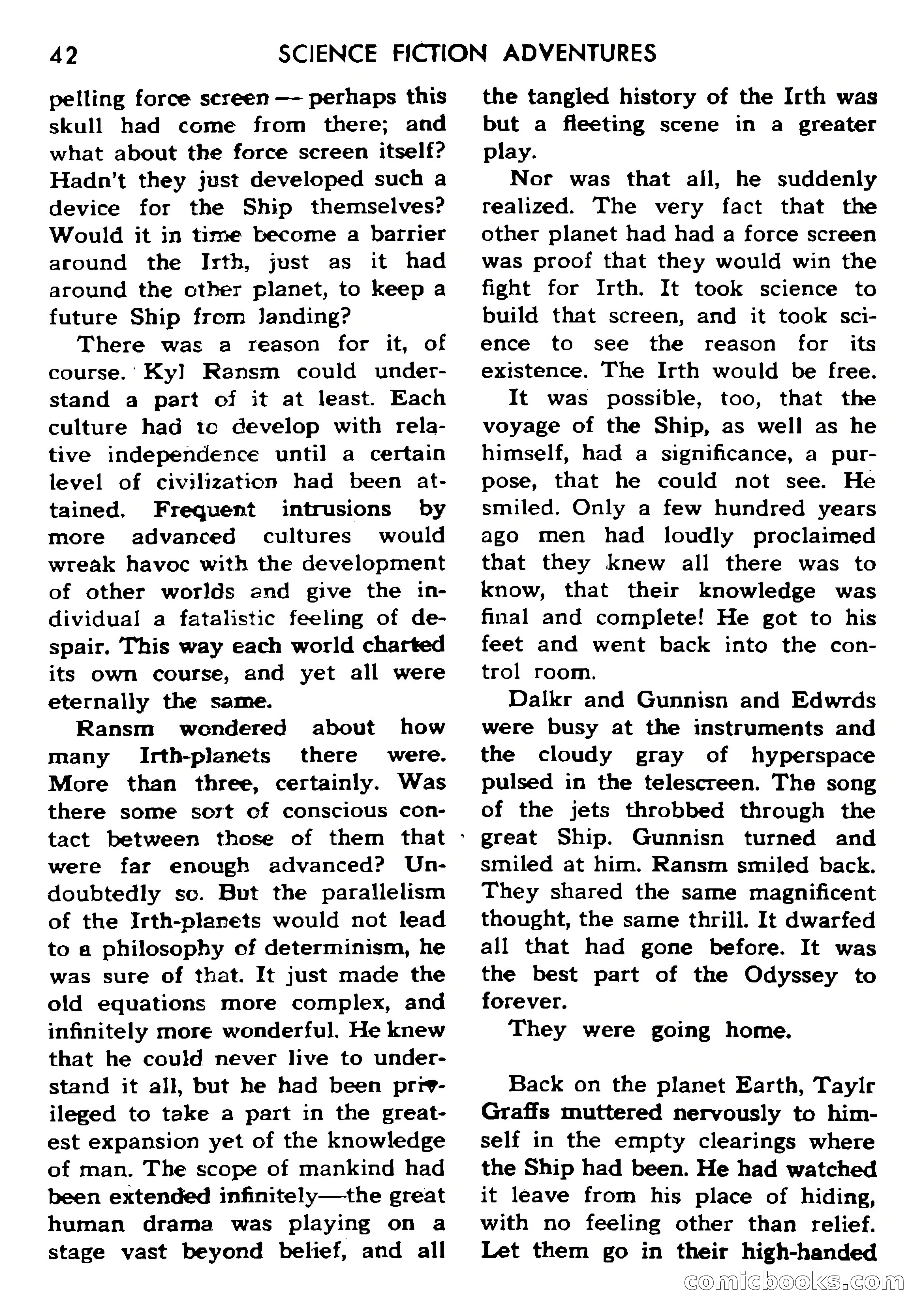Science Fiction Adventures, Vol. 1, No. 1 — page 45 of 166