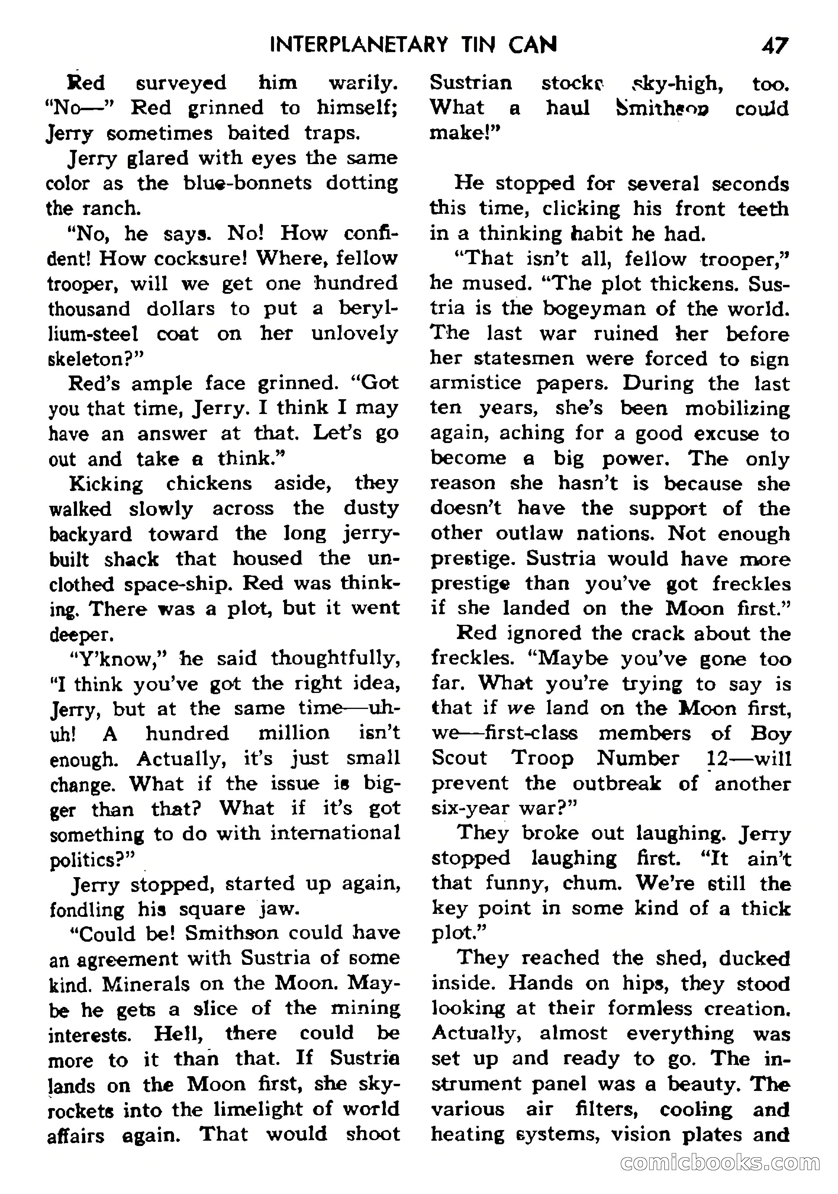 Science Fiction Adventures, Vol. 1, No. 1 — page 50 of 166