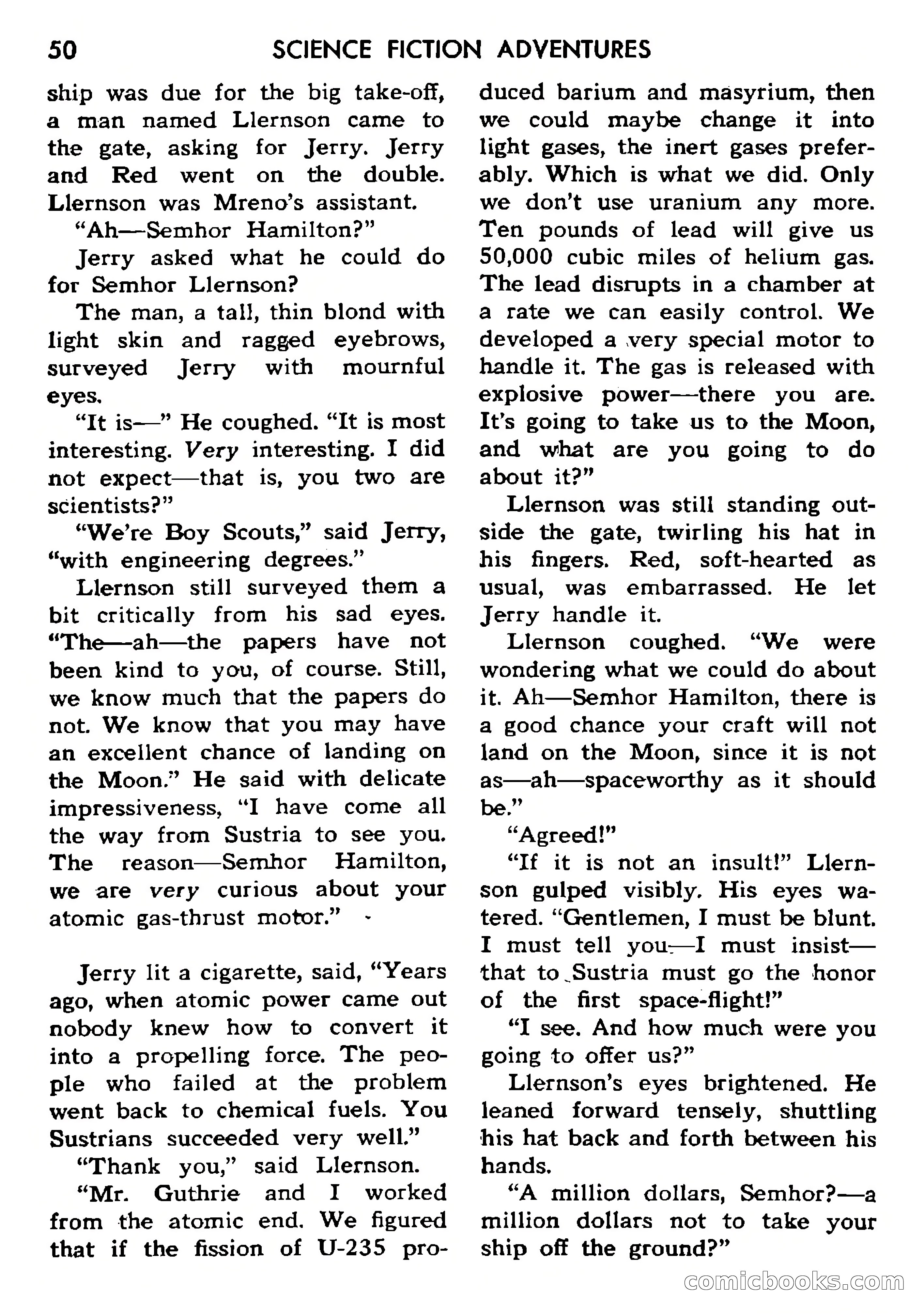 Science Fiction Adventures, Vol. 1, No. 1 — page 53 of 166