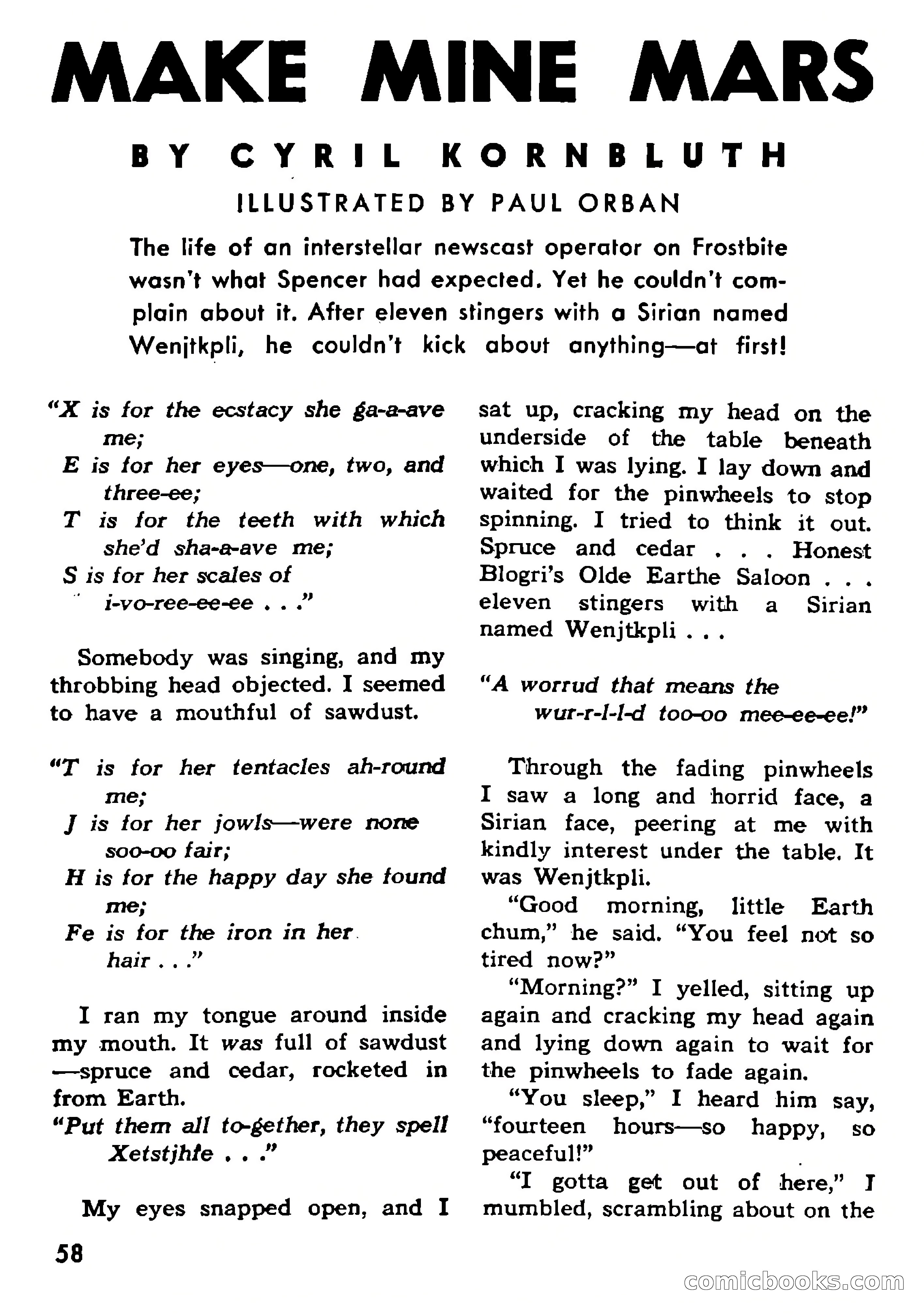 Science Fiction Adventures, Vol. 1, No. 1 — page 61 of 166