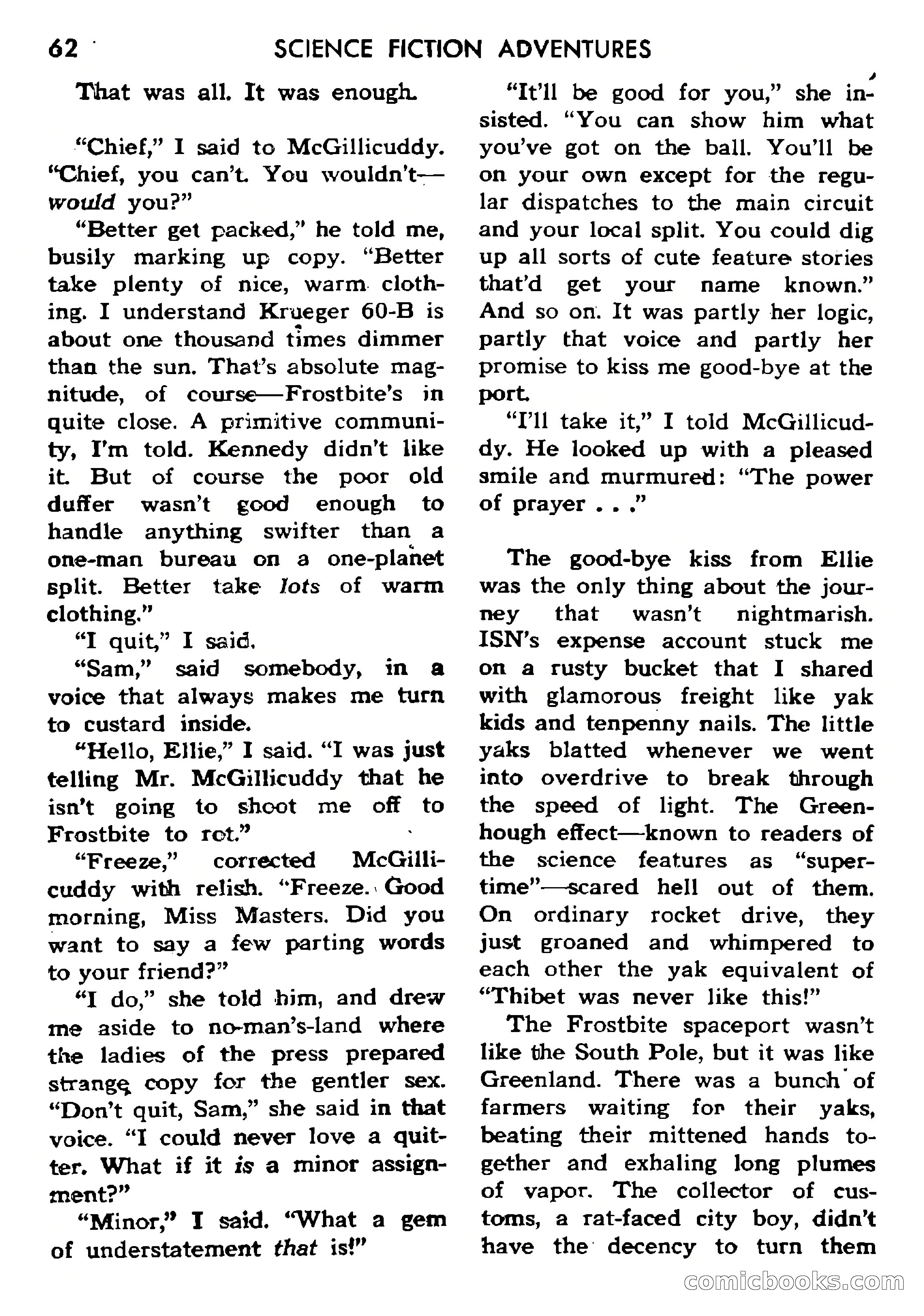 Science Fiction Adventures, Vol. 1, No. 1 — page 65 of 166