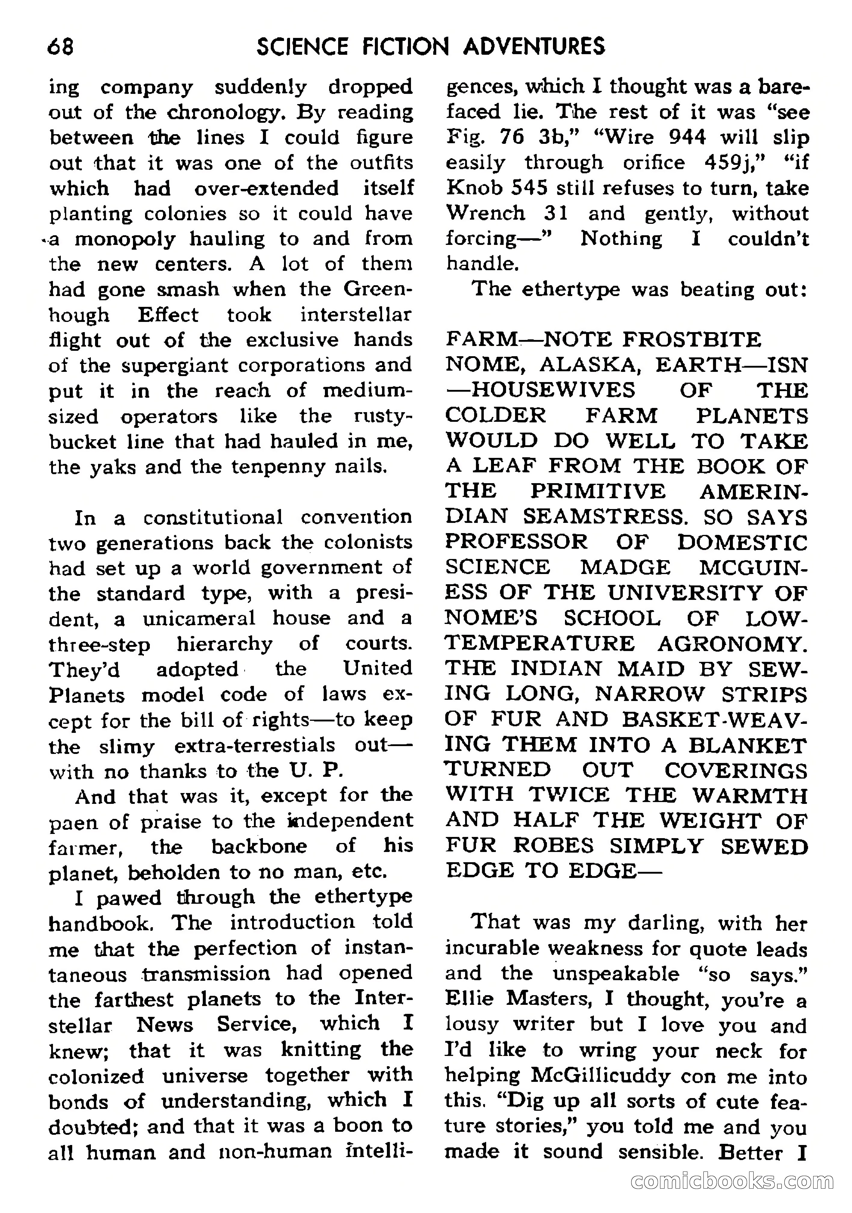 Science Fiction Adventures, Vol. 1, No. 1 — page 71 of 166