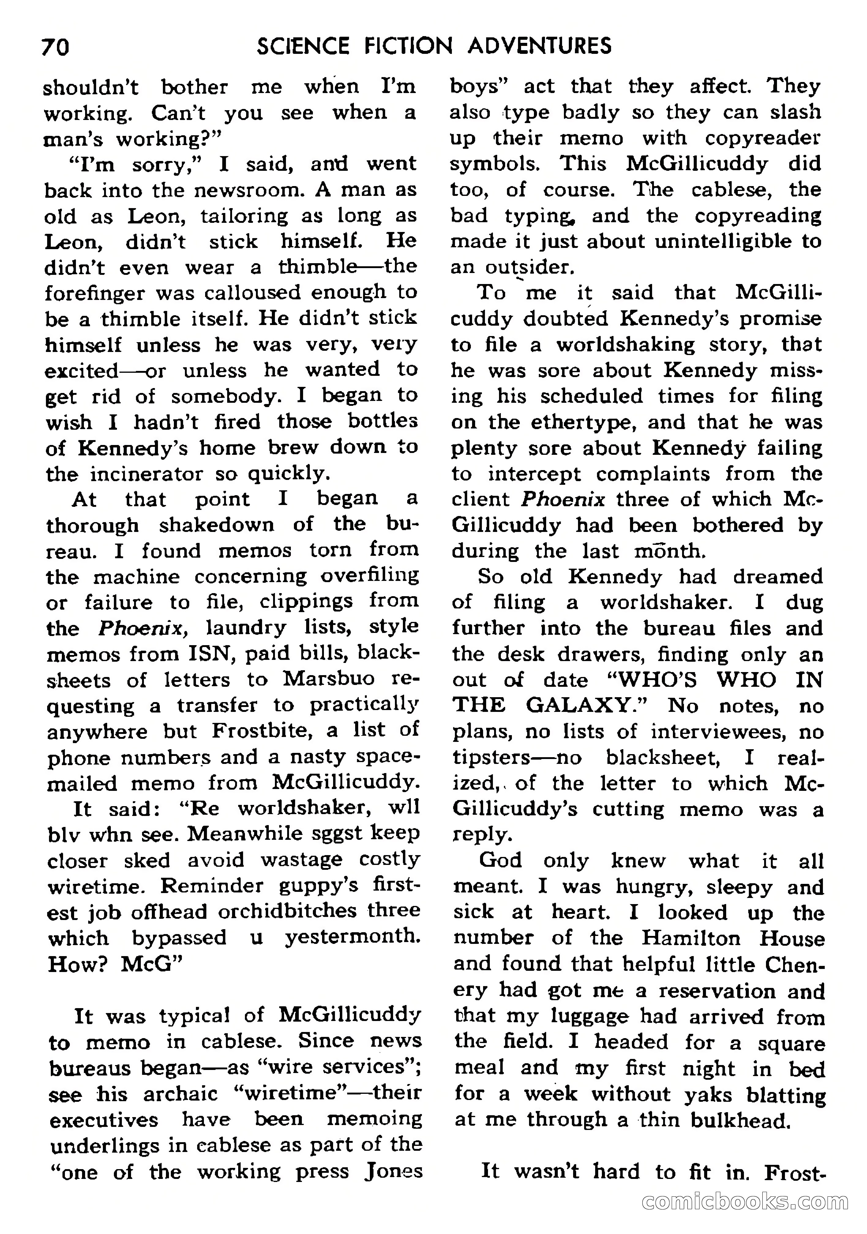 Science Fiction Adventures, Vol. 1, No. 1 — page 73 of 166