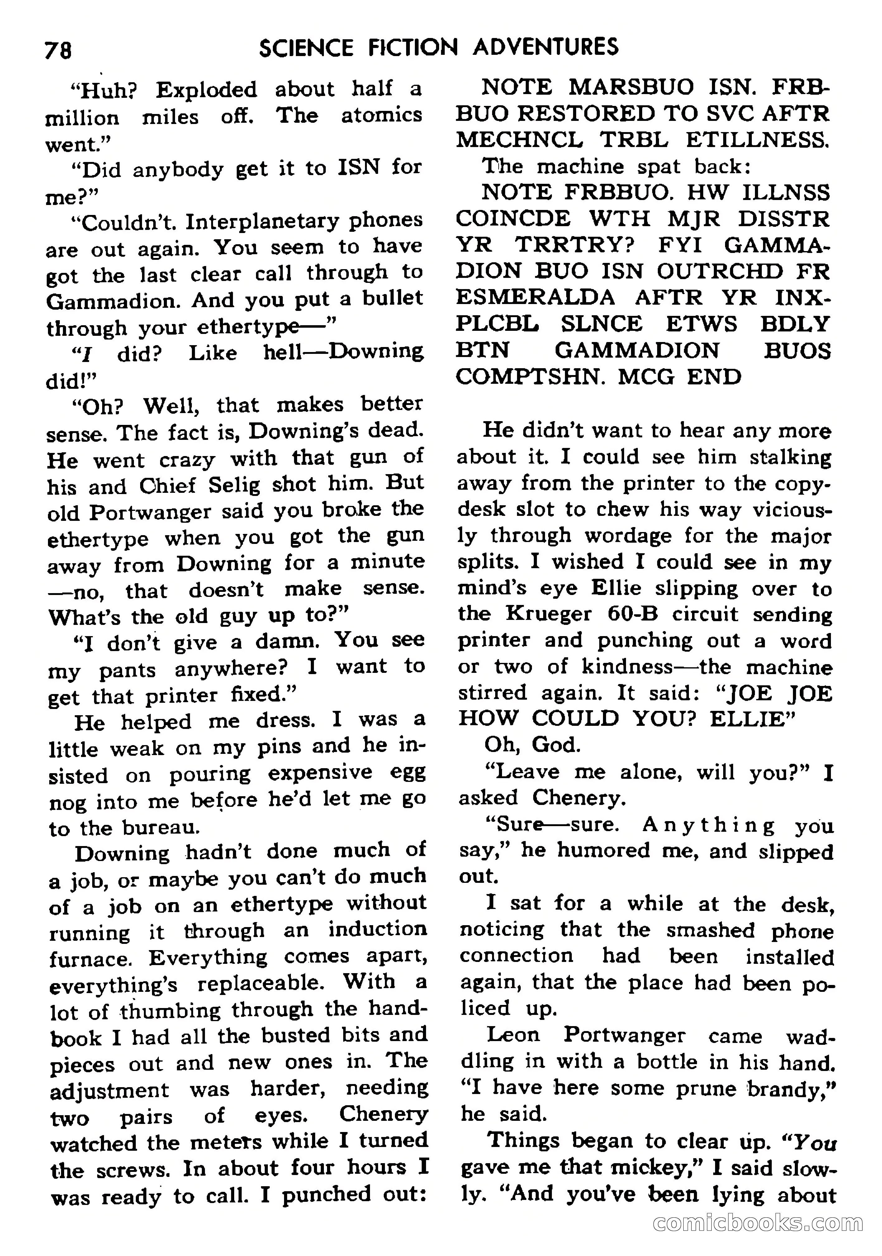 Science Fiction Adventures, Vol. 1, No. 1 — page 81 of 166