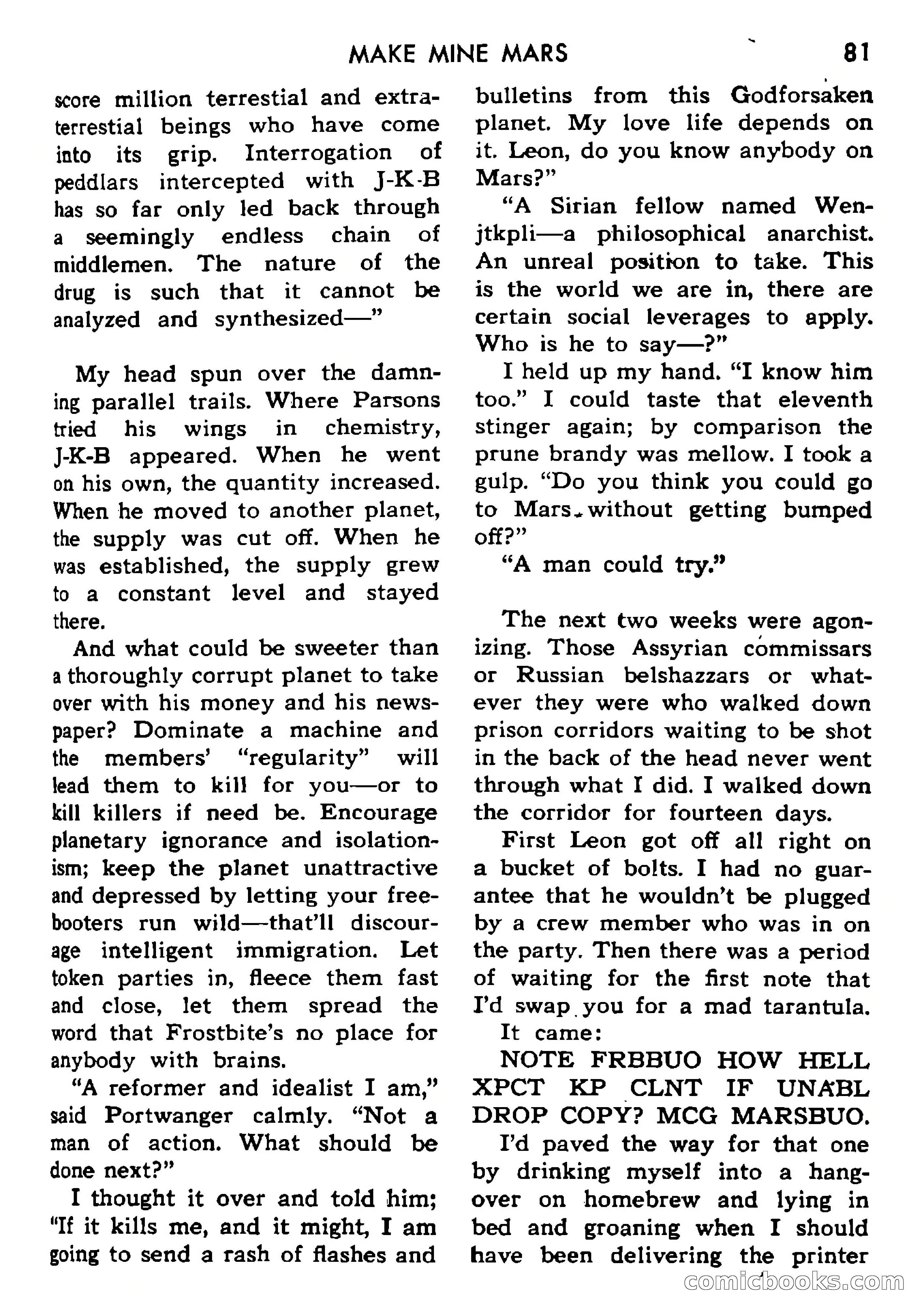 Science Fiction Adventures, Vol. 1, No. 1 — page 84 of 166