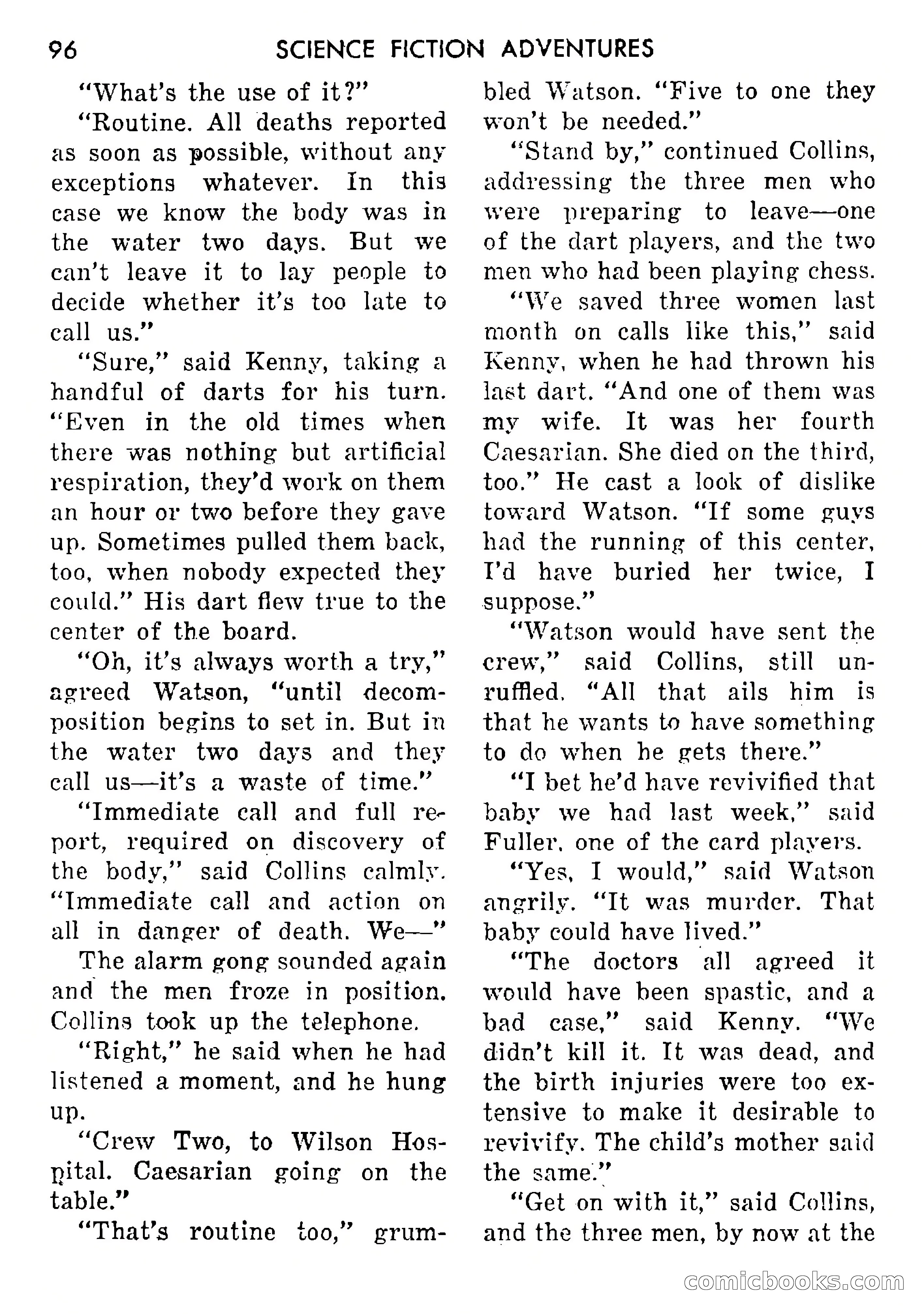 Science Fiction Adventures, Vol. 1, No. 1 — page 99 of 166