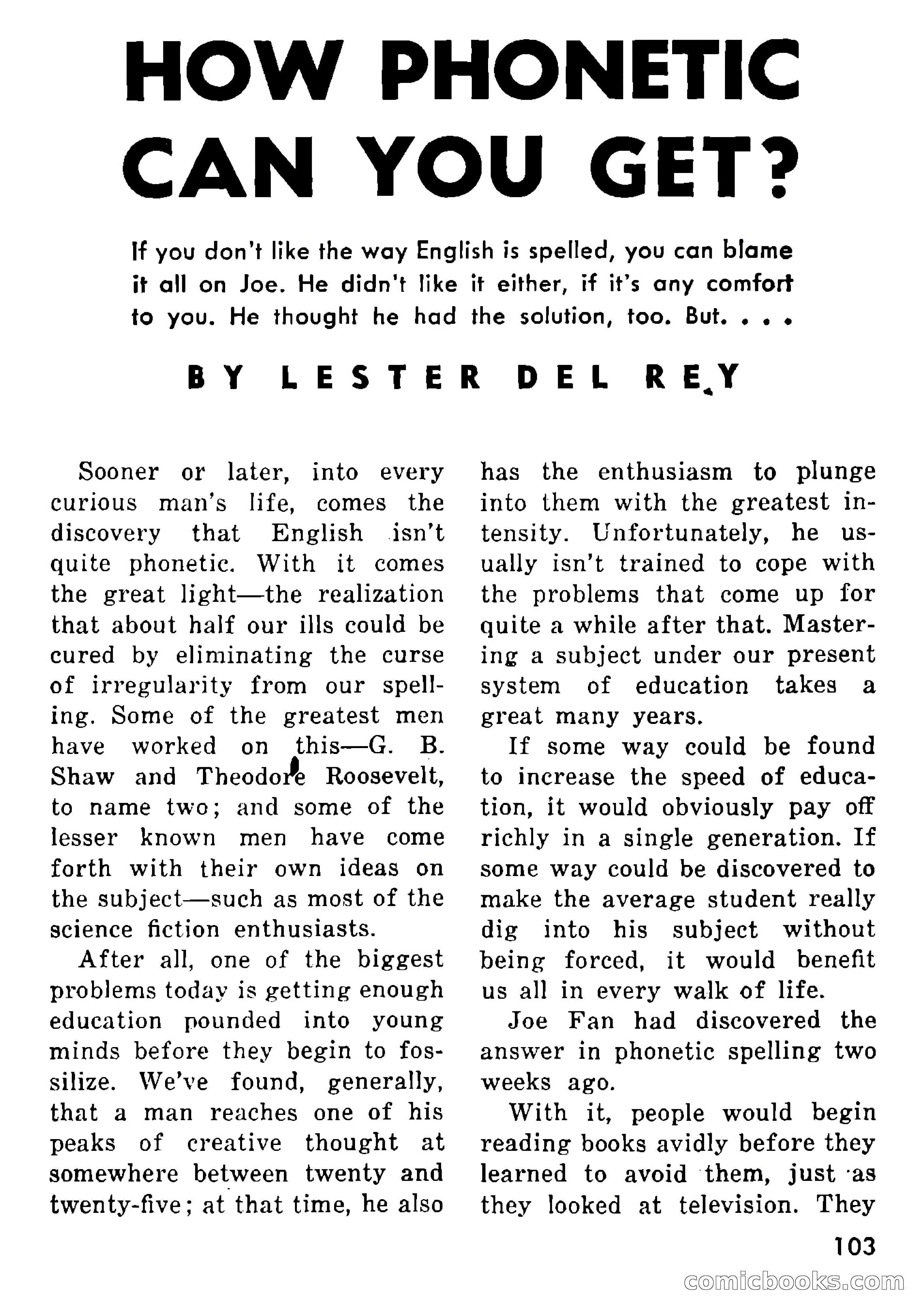Science Fiction Adventures, Vol. 1, No. 1 — page 106 of 166
