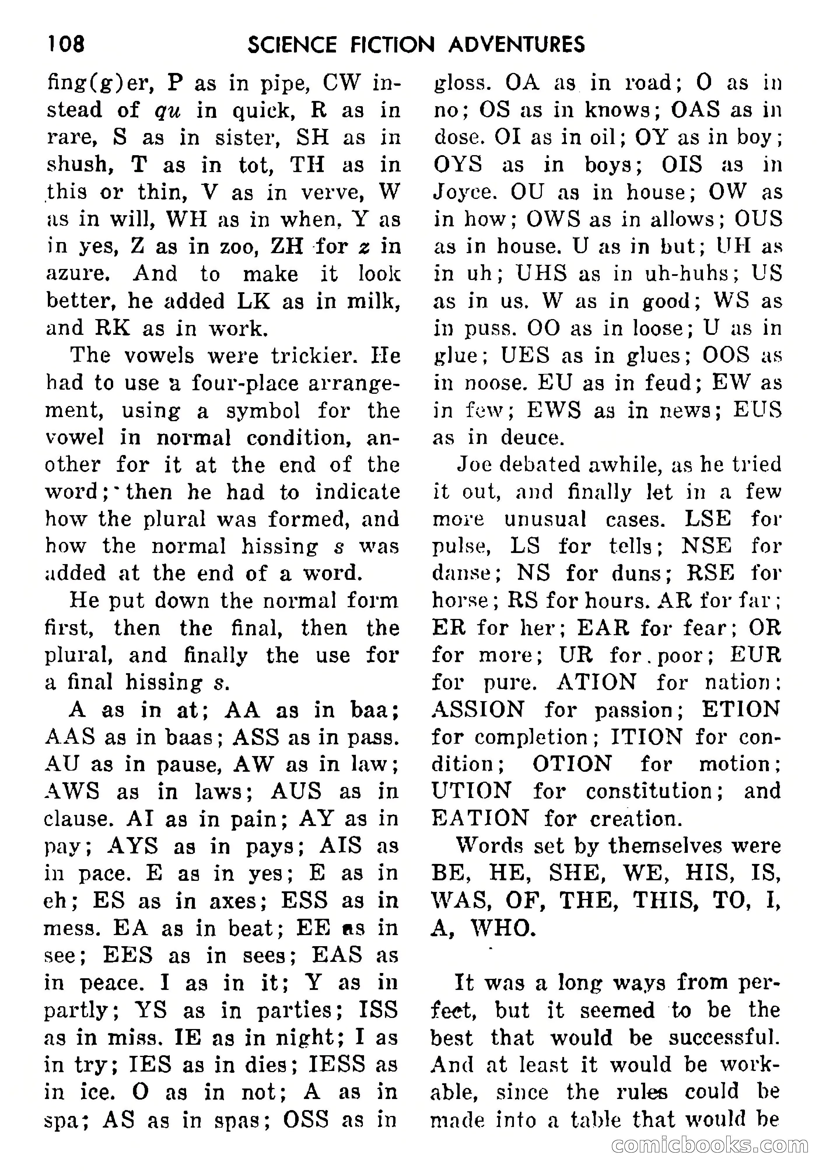 Science Fiction Adventures, Vol. 1, No. 1 — page 111 of 166