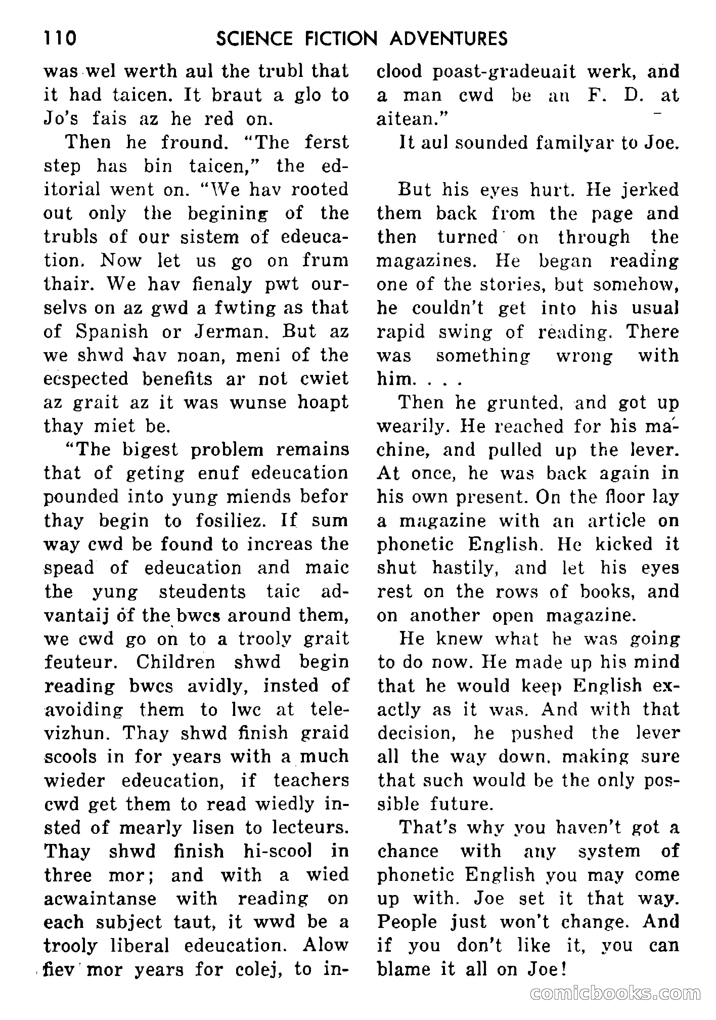 Science Fiction Adventures, Vol. 1, No. 1 — page 113 of 166