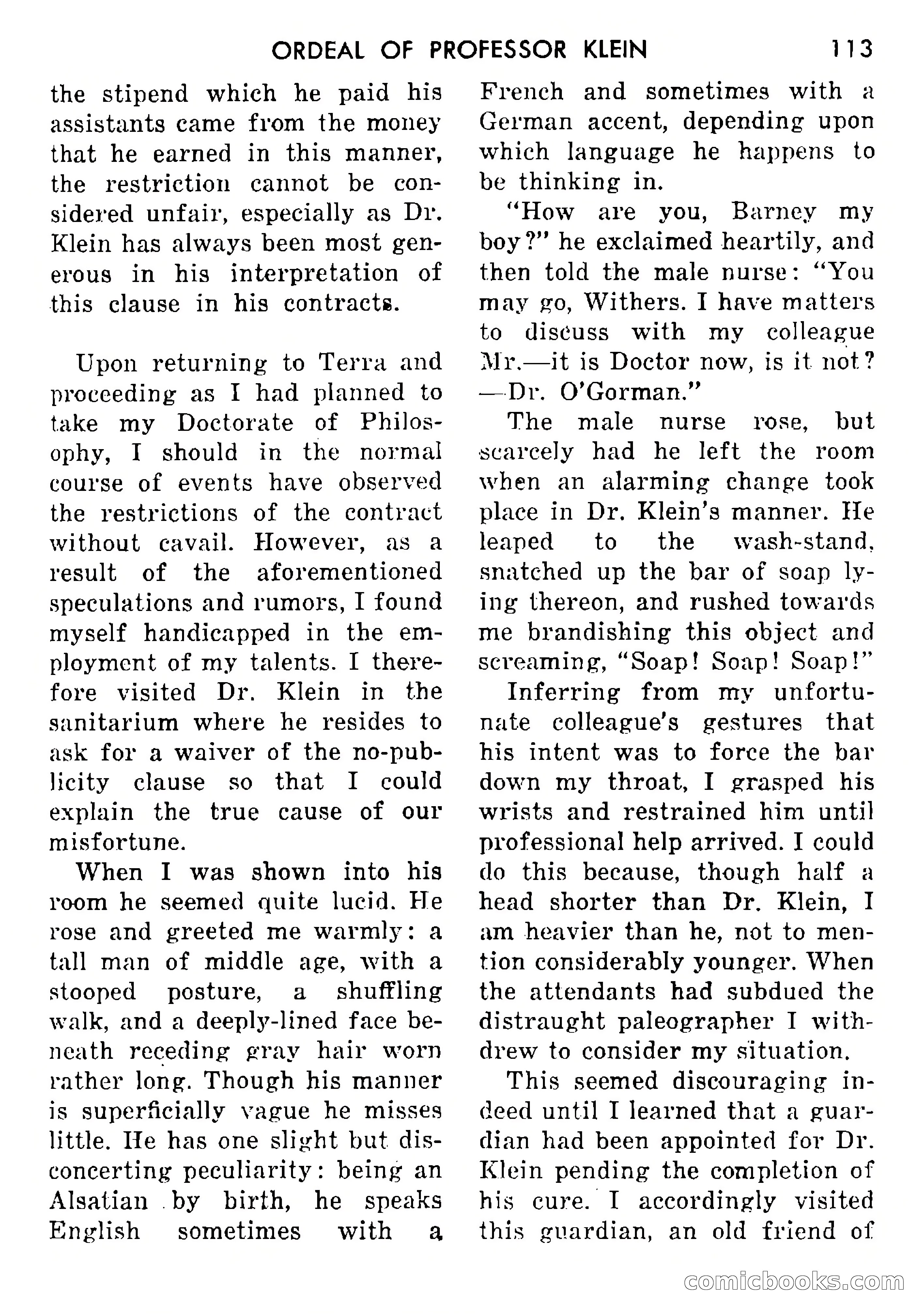 Science Fiction Adventures, Vol. 1, No. 1 — page 116 of 166