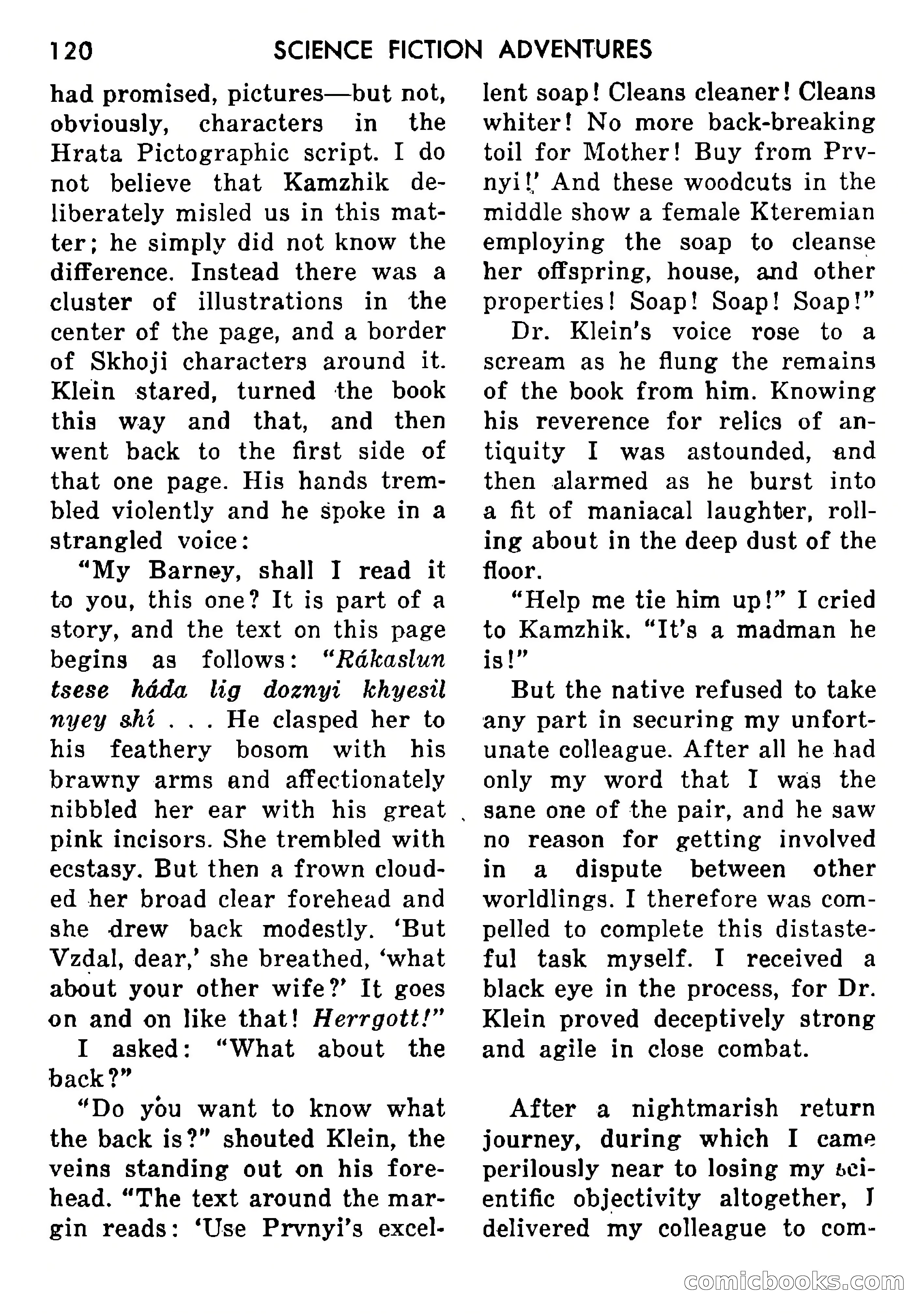 Science Fiction Adventures, Vol. 1, No. 1 — page 123 of 166