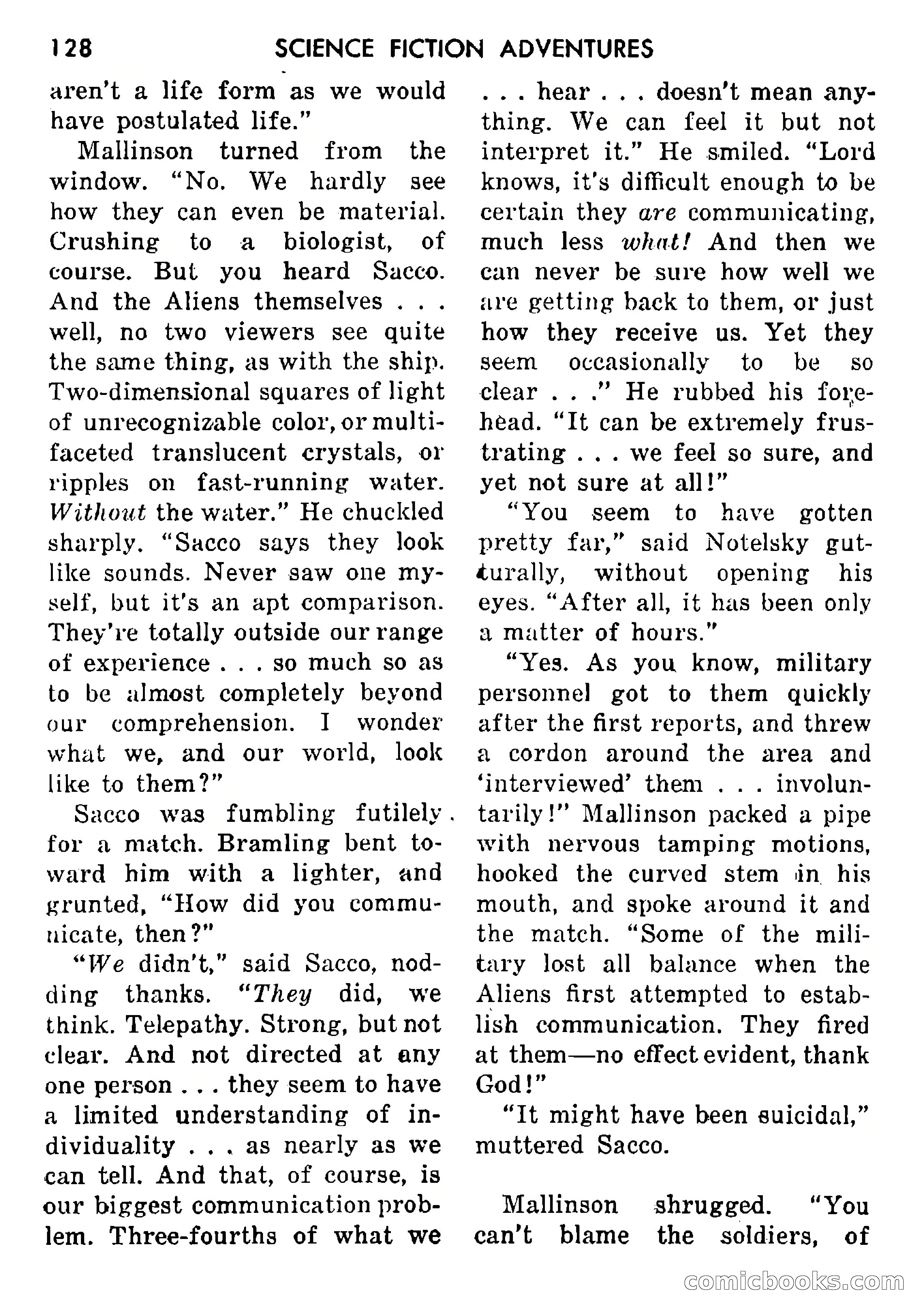 Science Fiction Adventures, Vol. 1, No. 1 — page 131 of 166
