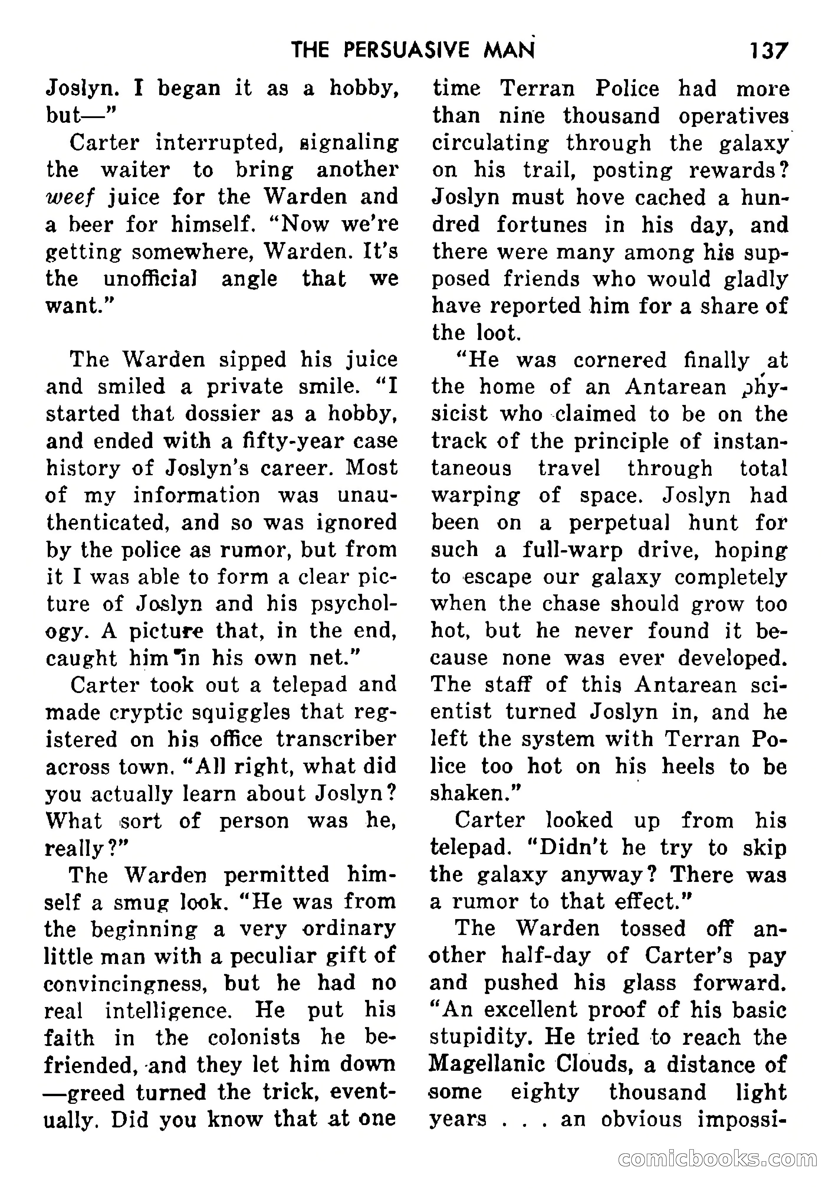 Science Fiction Adventures, Vol. 1, No. 1 — page 140 of 166
