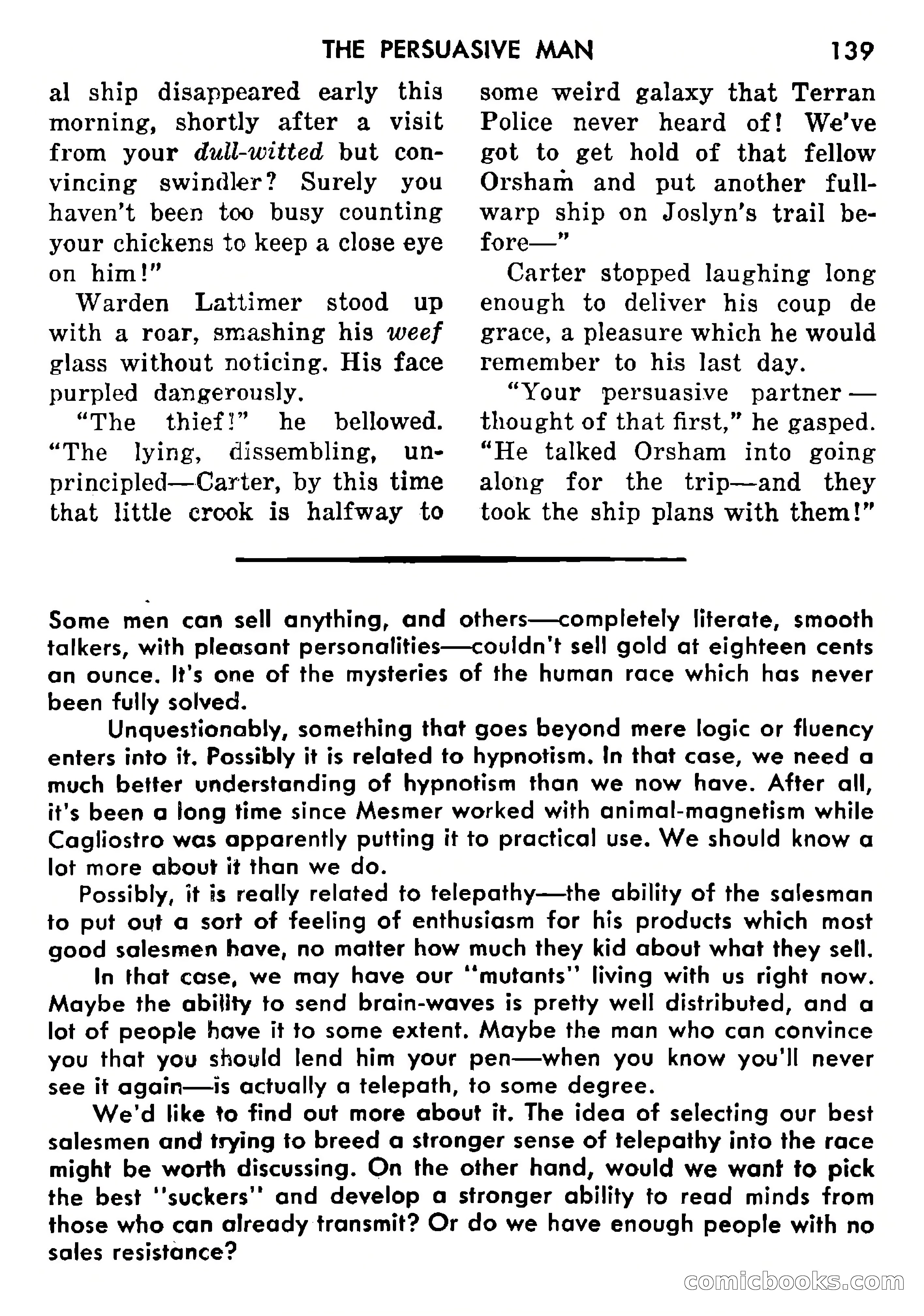 Science Fiction Adventures, Vol. 1, No. 1 — page 142 of 166
