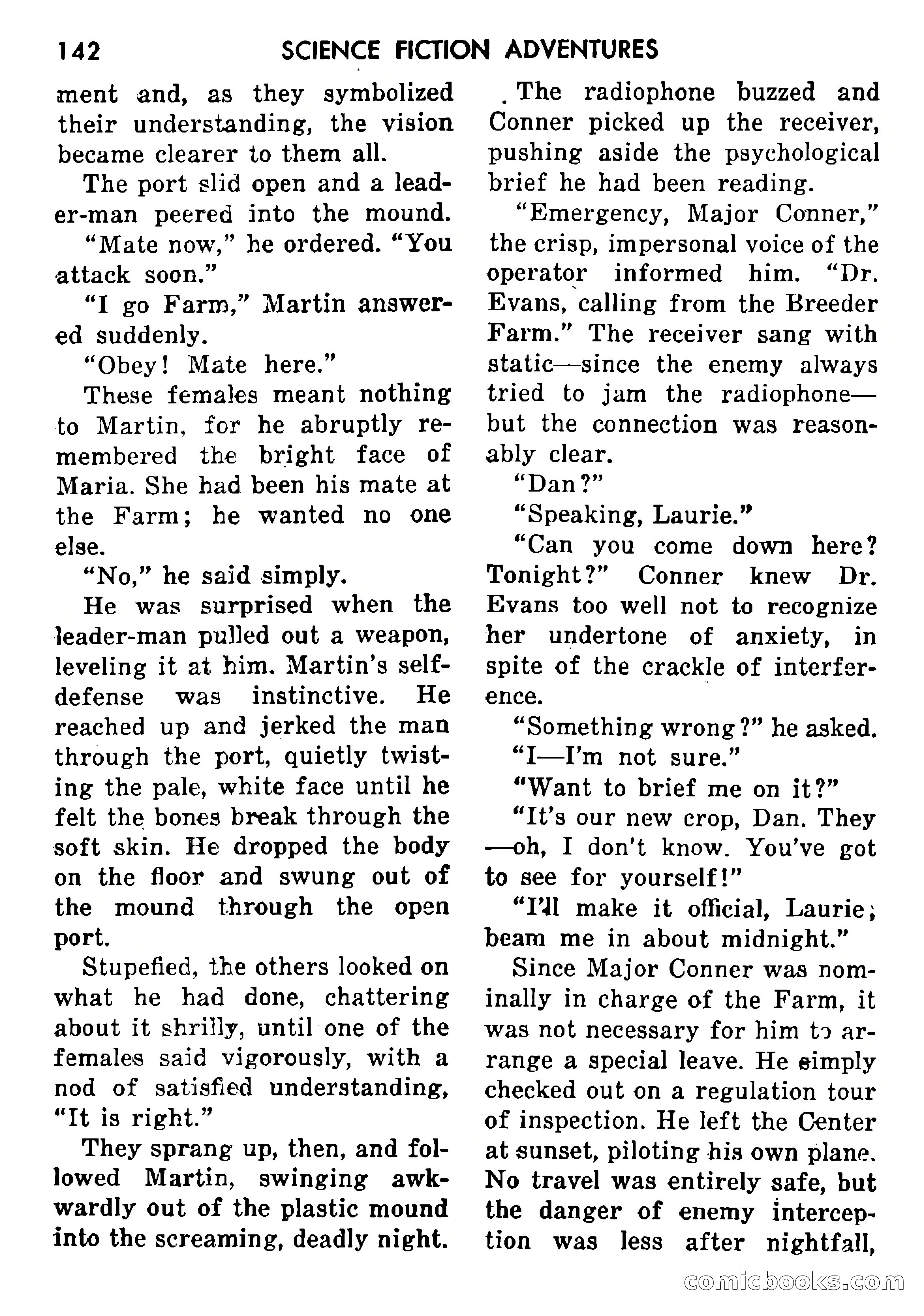 Science Fiction Adventures, Vol. 1, No. 1 — page 145 of 166