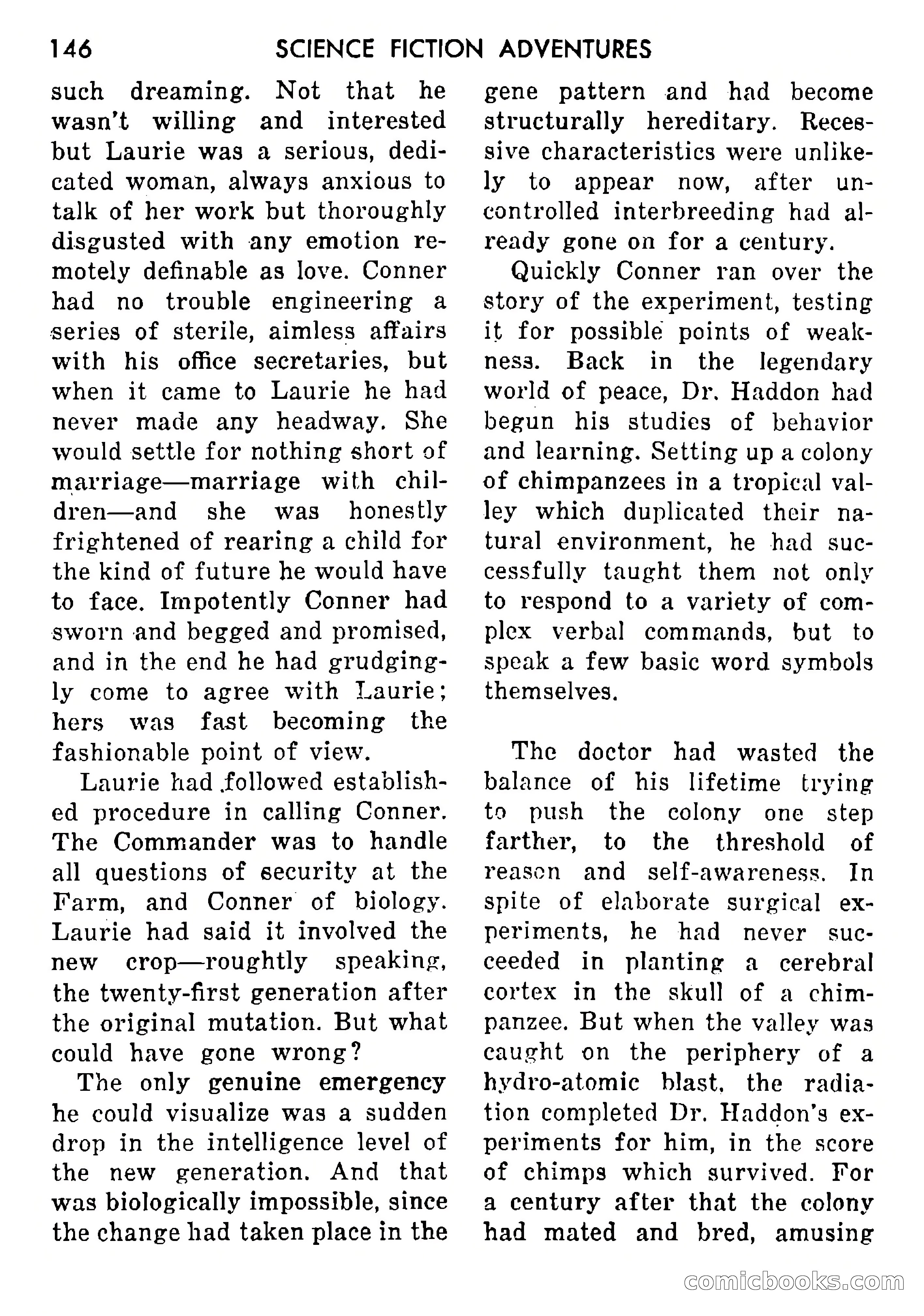 Science Fiction Adventures, Vol. 1, No. 1 — page 149 of 166