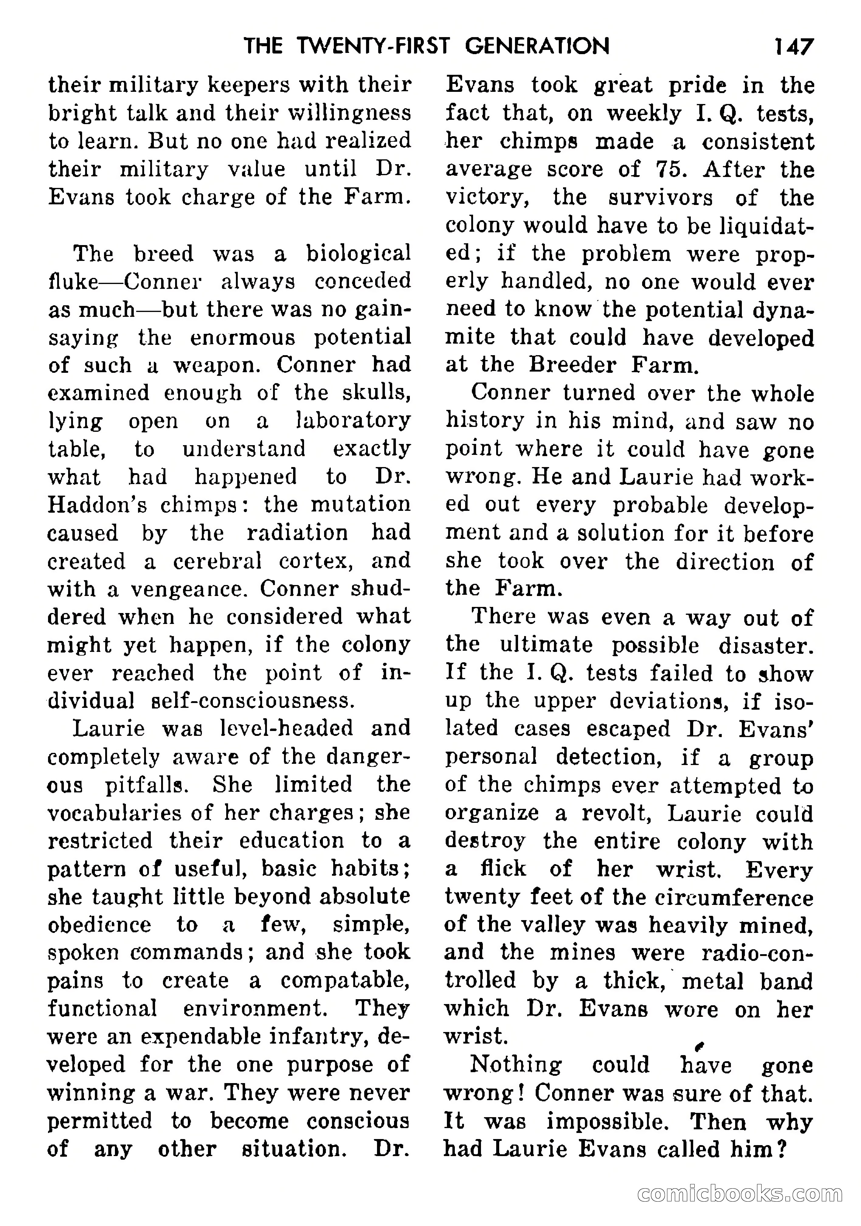Science Fiction Adventures, Vol. 1, No. 1 — page 150 of 166
