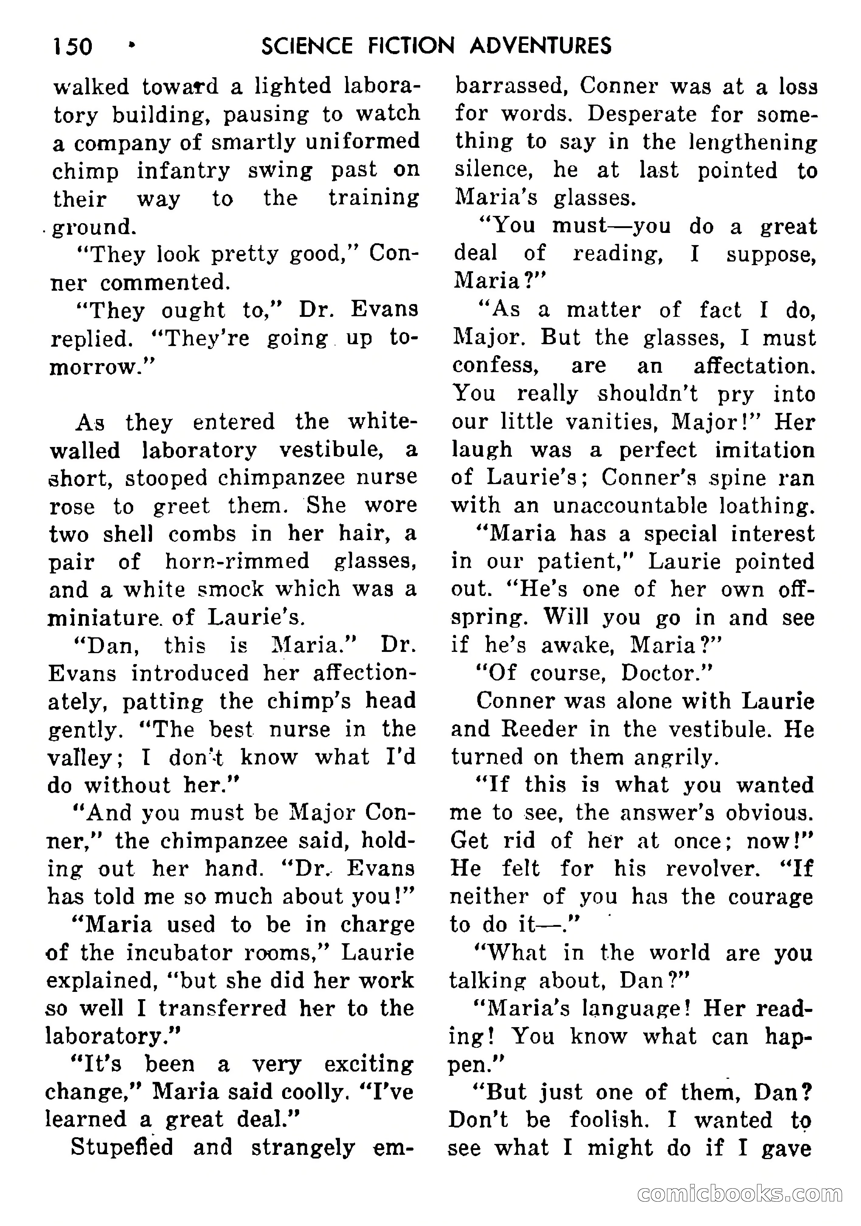 Science Fiction Adventures, Vol. 1, No. 1 — page 153 of 166