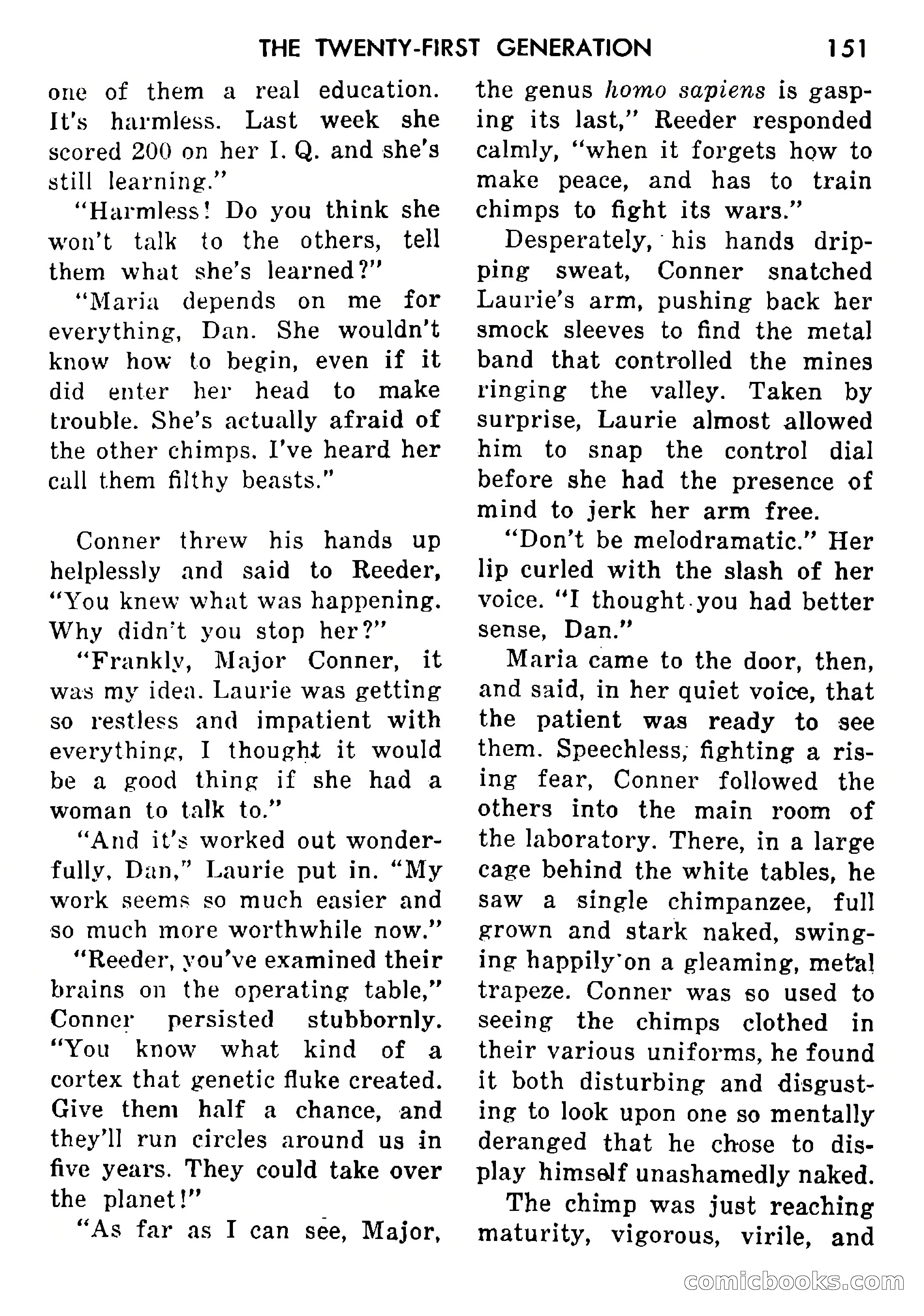 Science Fiction Adventures, Vol. 1, No. 1 — page 154 of 166