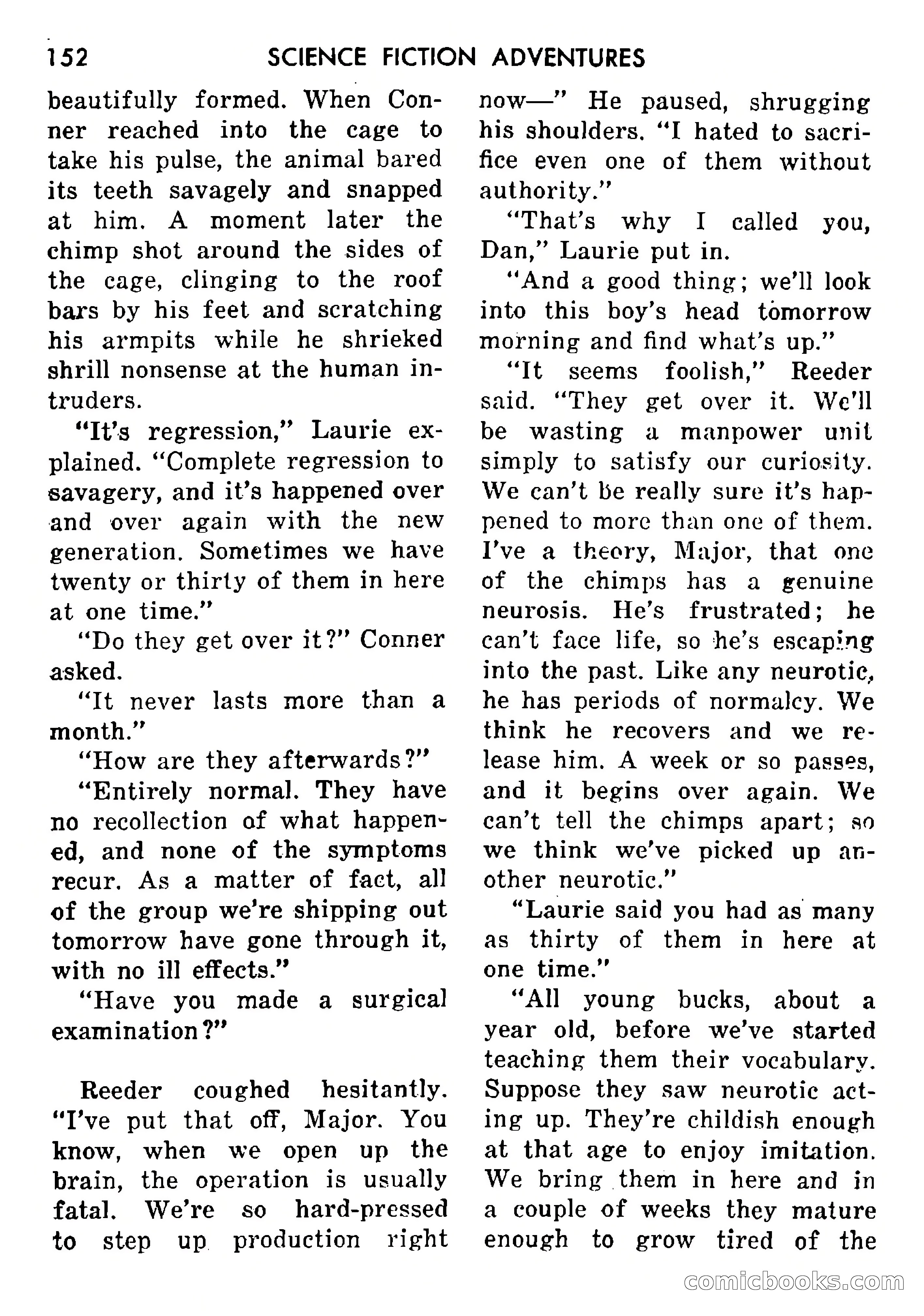 Science Fiction Adventures, Vol. 1, No. 1 — page 155 of 166