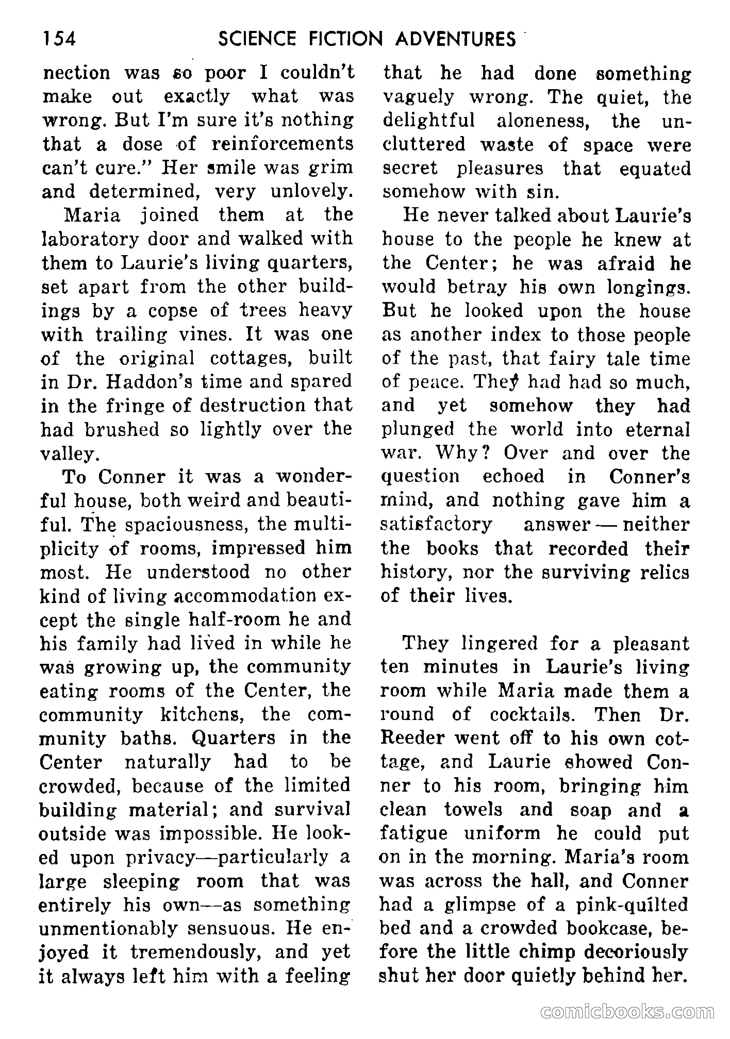 Science Fiction Adventures, Vol. 1, No. 1 — page 157 of 166
