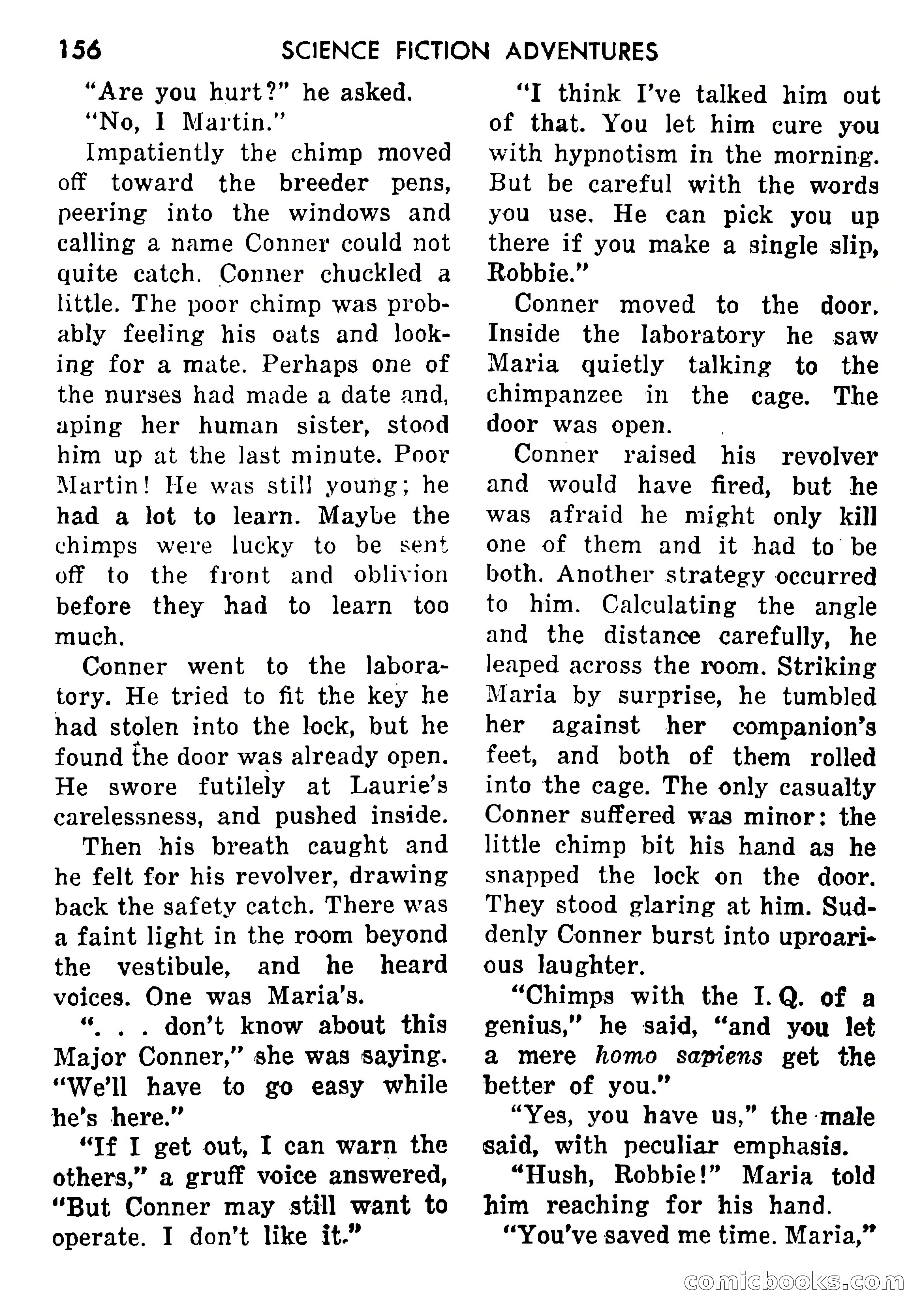 Science Fiction Adventures, Vol. 1, No. 1 — page 159 of 166