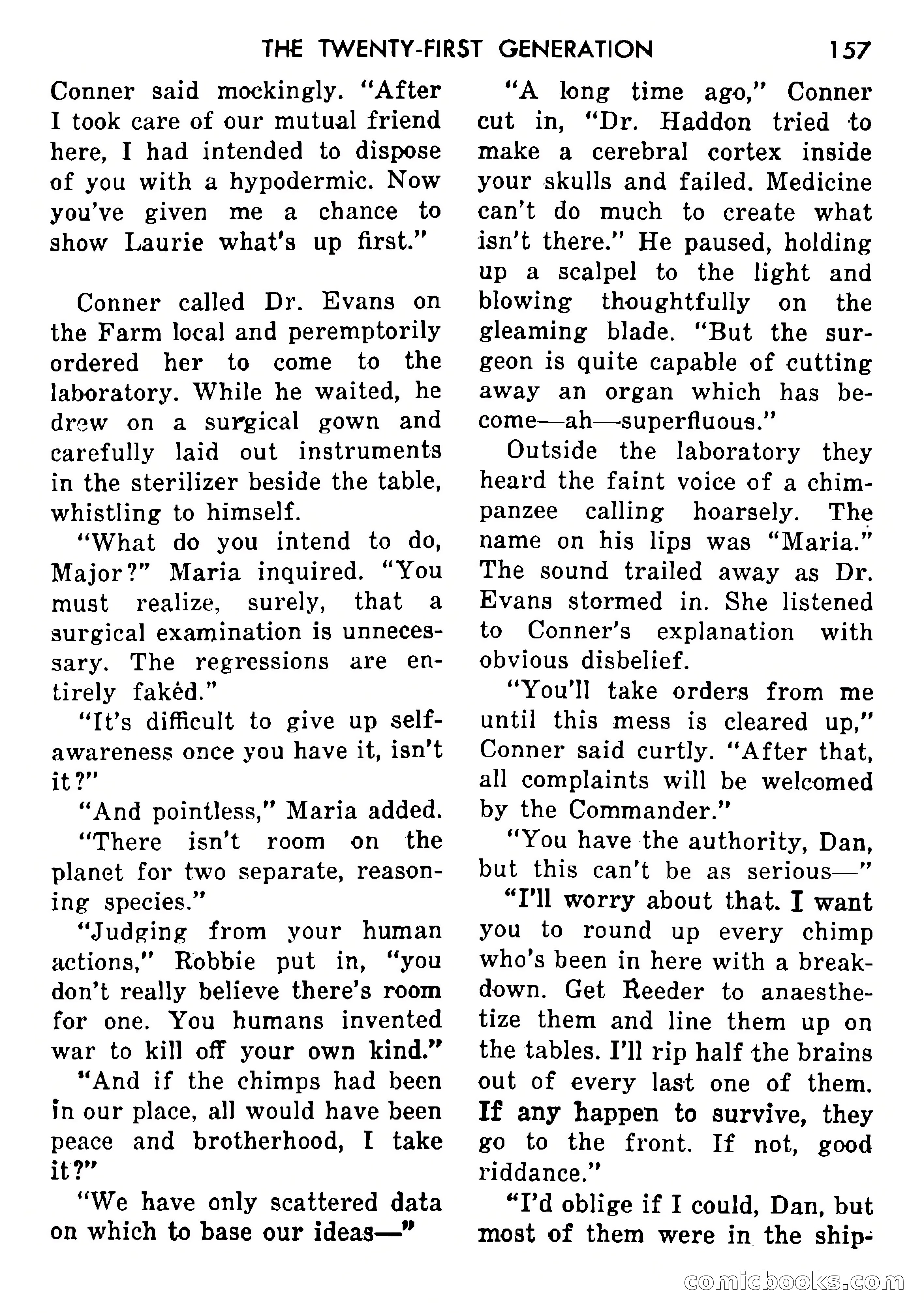 Science Fiction Adventures, Vol. 1, No. 1 — page 160 of 166