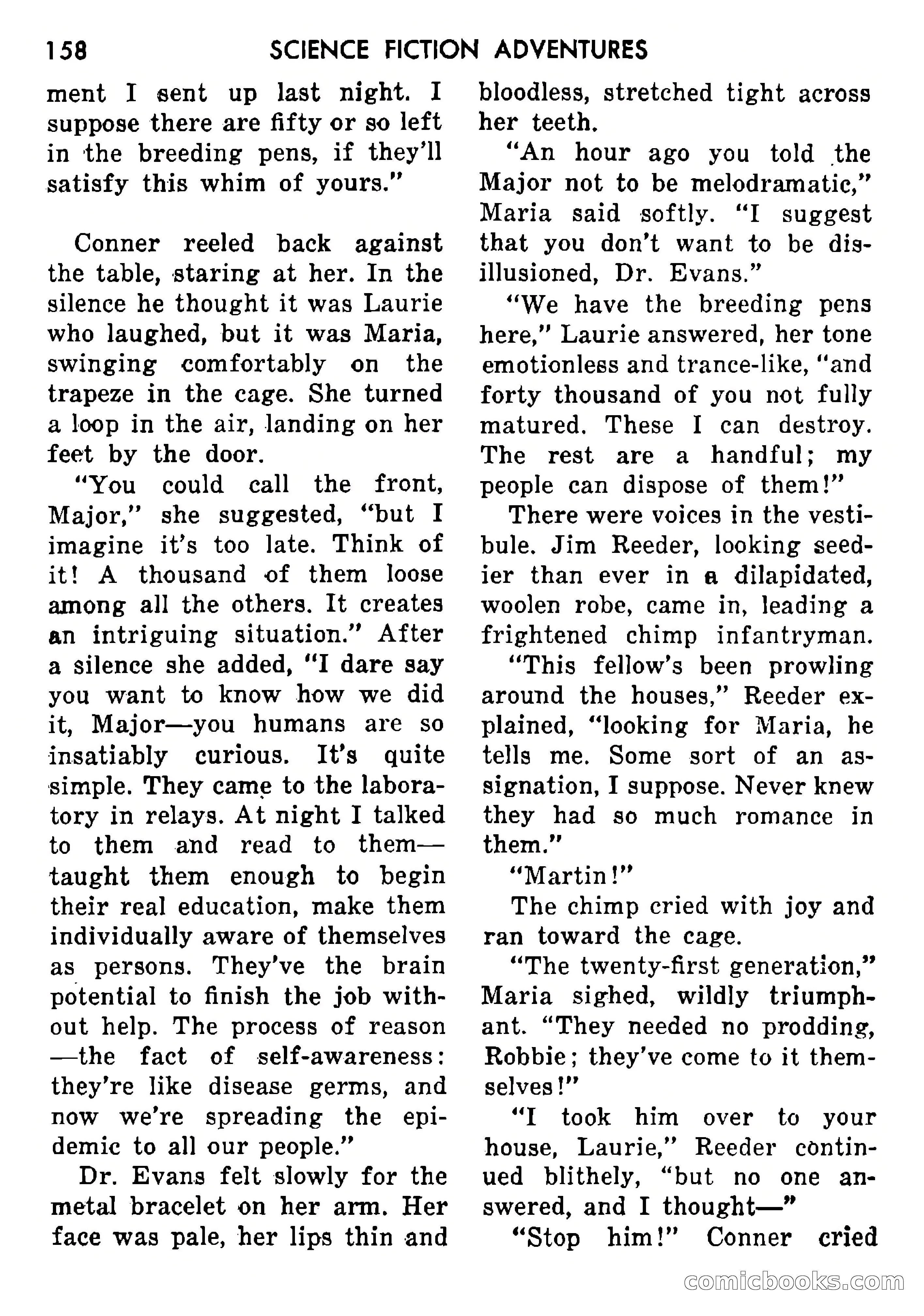 Science Fiction Adventures, Vol. 1, No. 1 — page 161 of 166