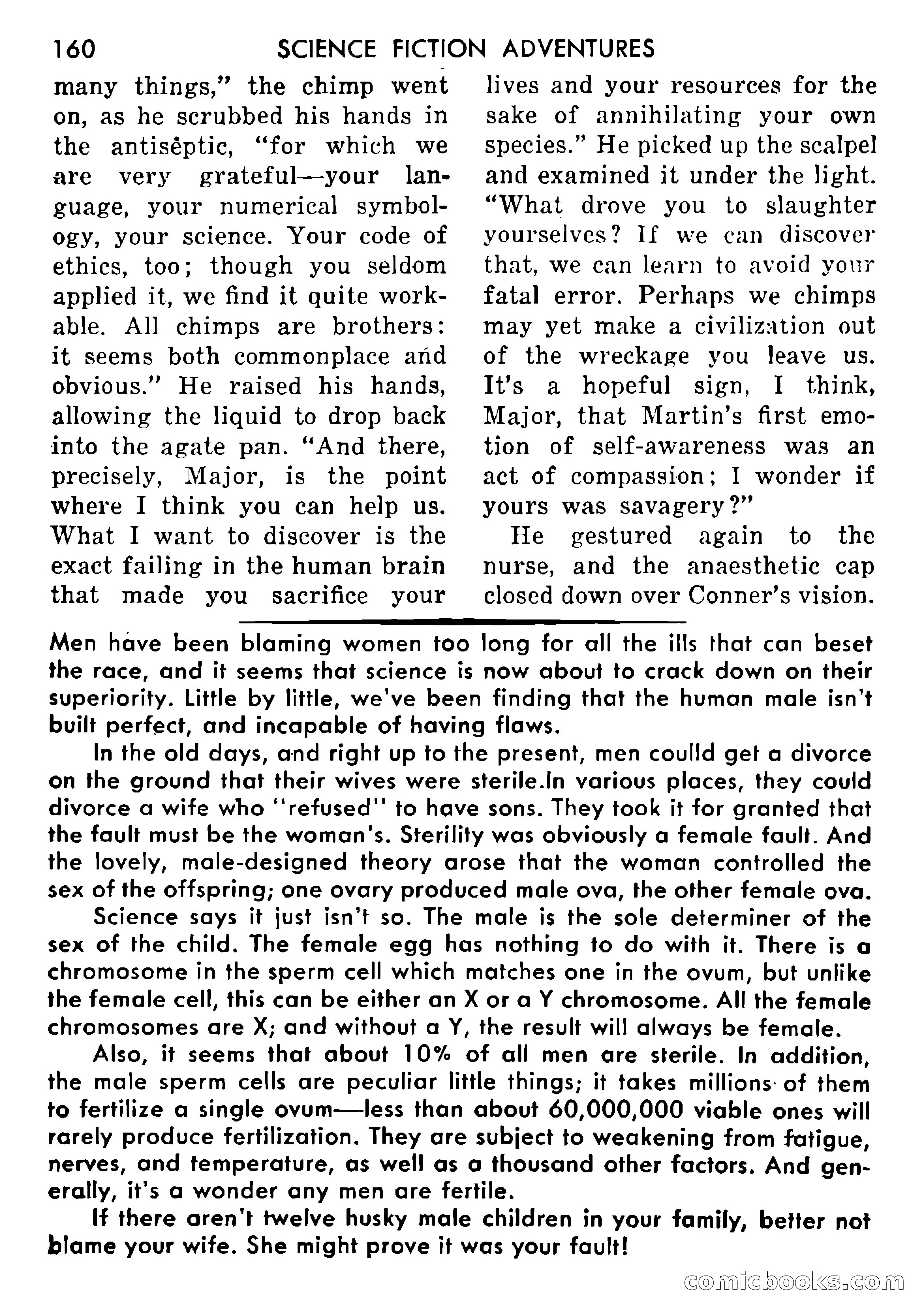 Science Fiction Adventures, Vol. 1, No. 1 — page 163 of 166