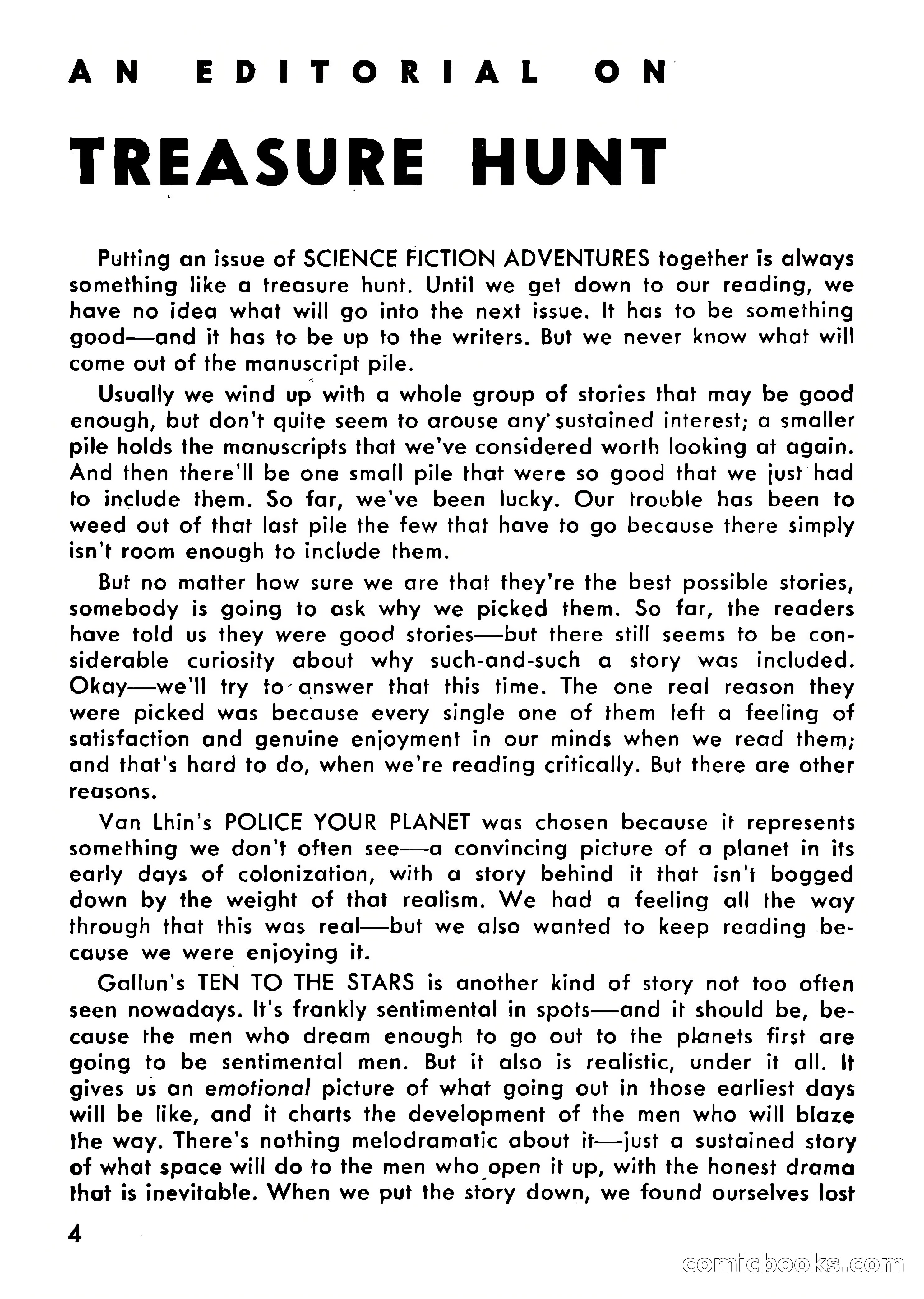 Science Fiction Adventures, Vol. 1, No. 3 — page 7 of 166