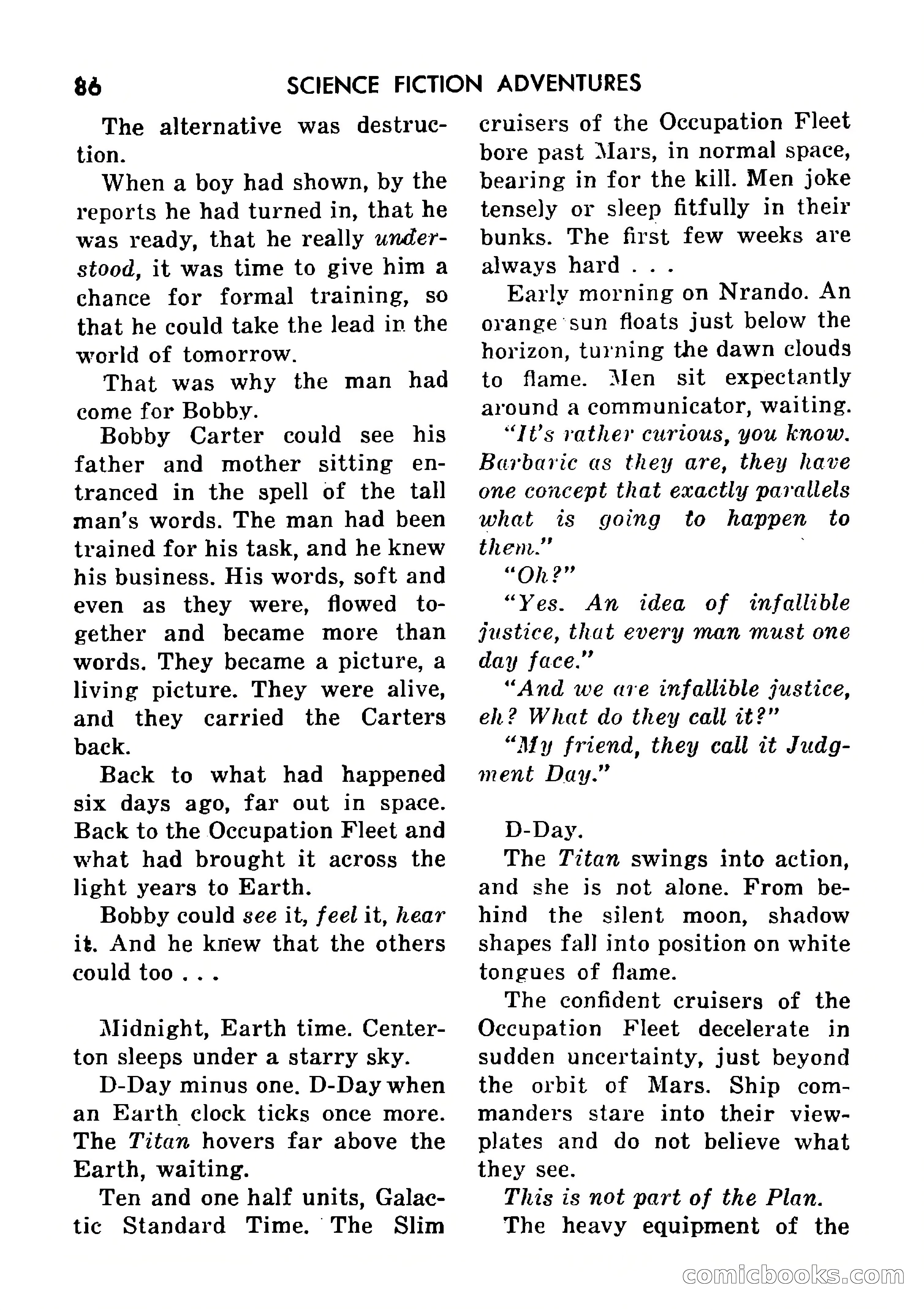 Science Fiction Adventures, Vol. 1, No. 3 — page 88 of 166