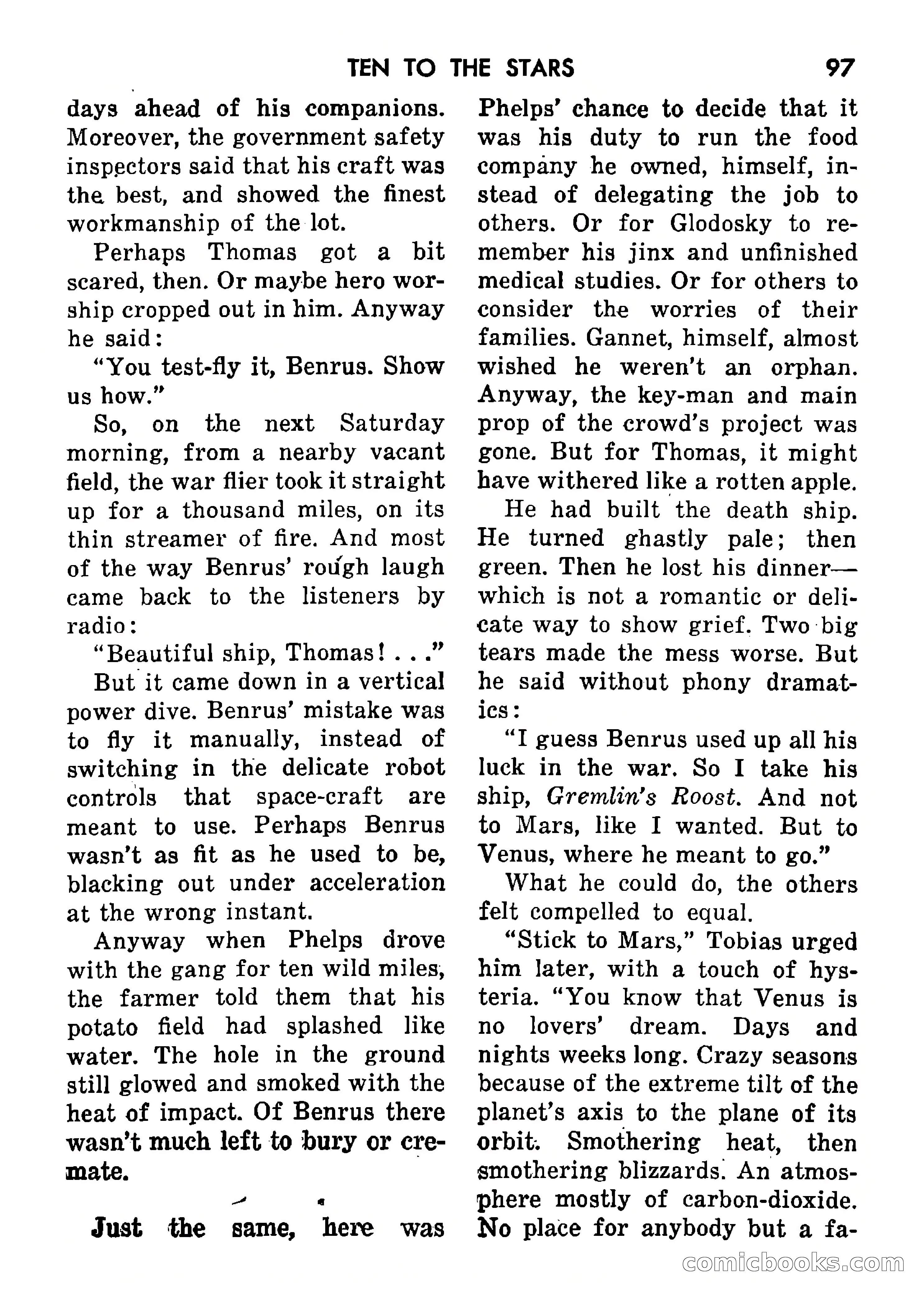 Science Fiction Adventures, Vol. 1, No. 3 — page 100 of 166