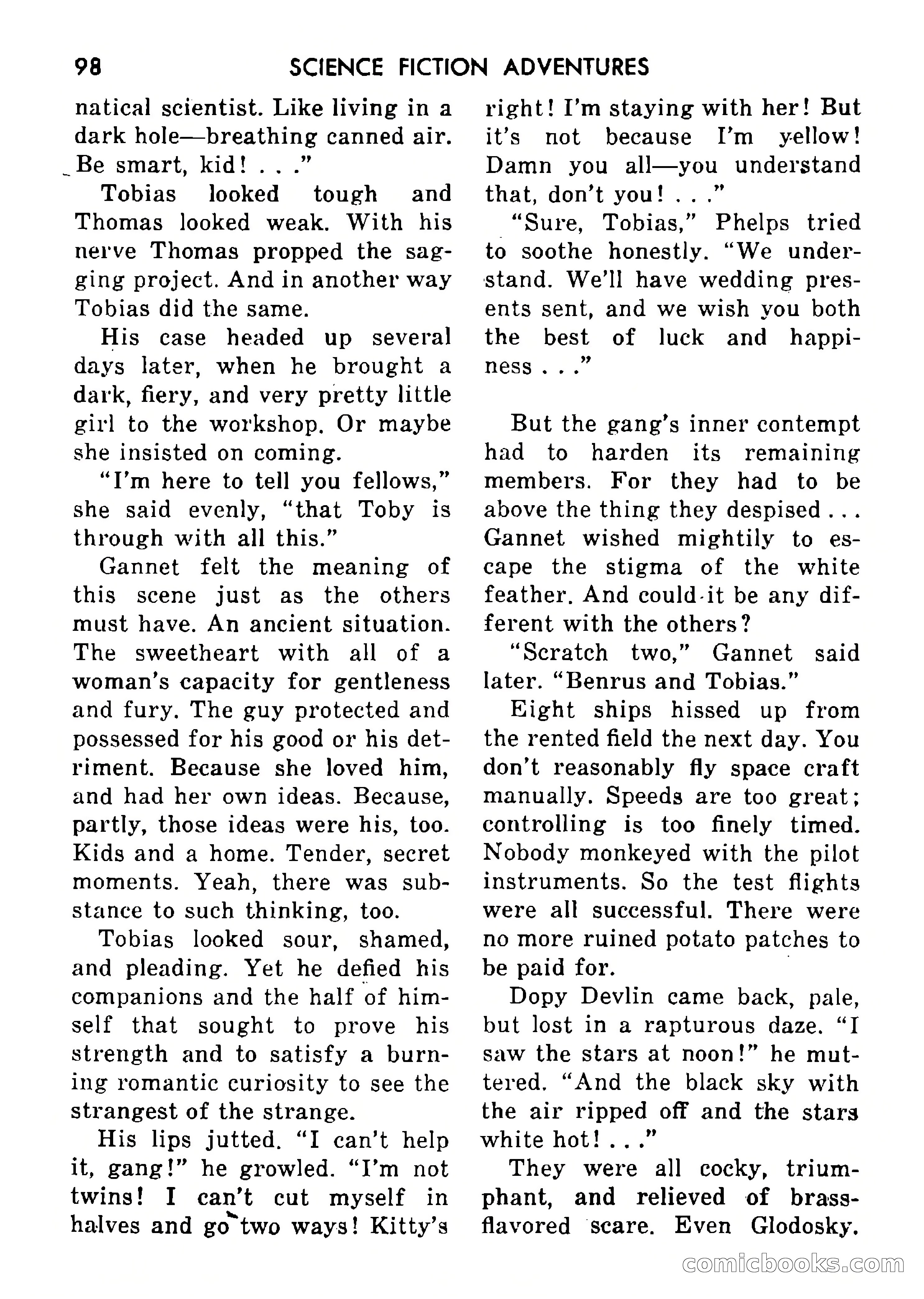 Science Fiction Adventures, Vol. 1, No. 3 — page 101 of 166