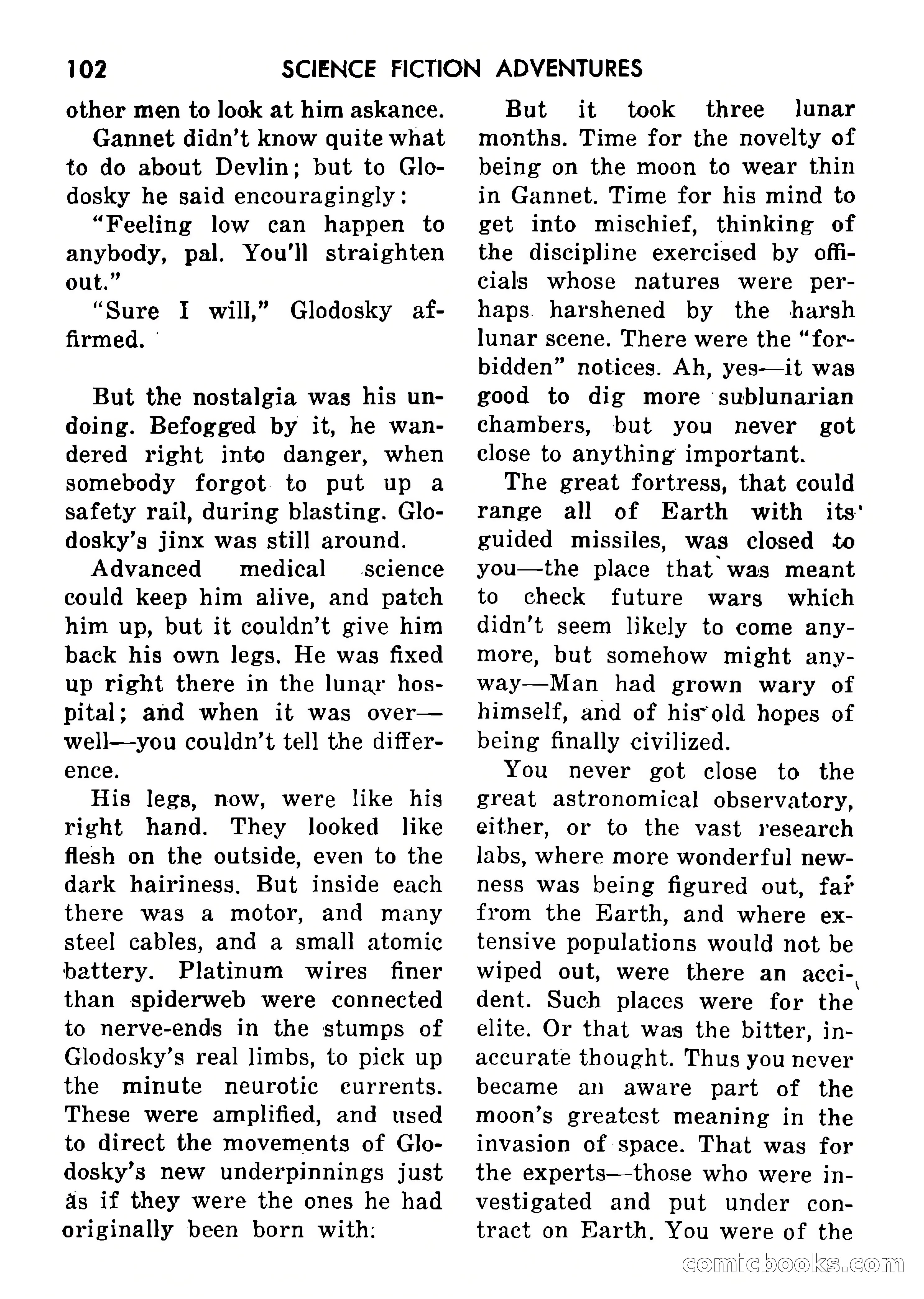 Science Fiction Adventures, Vol. 1, No. 3 — page 105 of 166