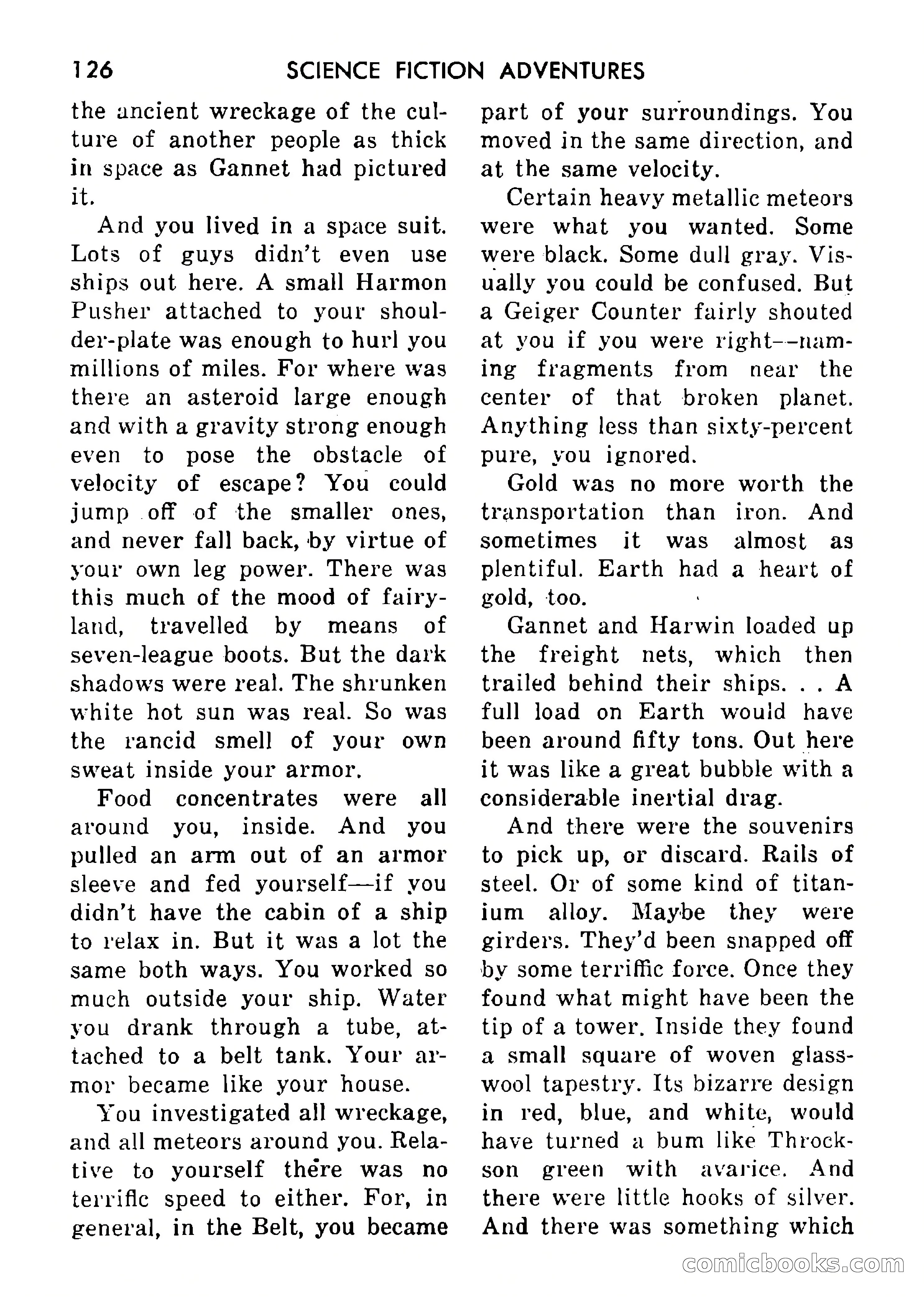 Science Fiction Adventures, Vol. 1, No. 3 — page 129 of 166