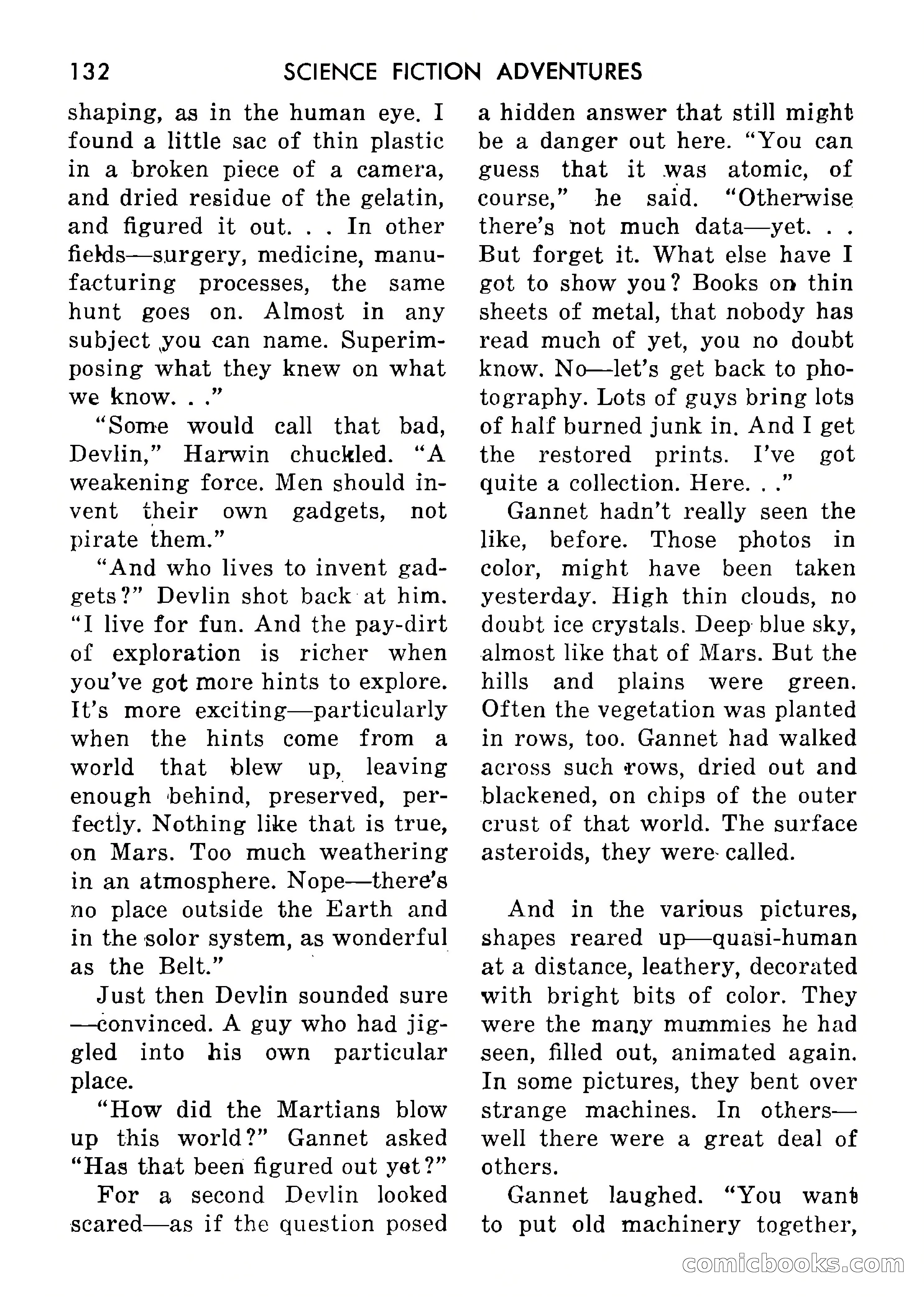 Science Fiction Adventures, Vol. 1, No. 3 — page 135 of 166