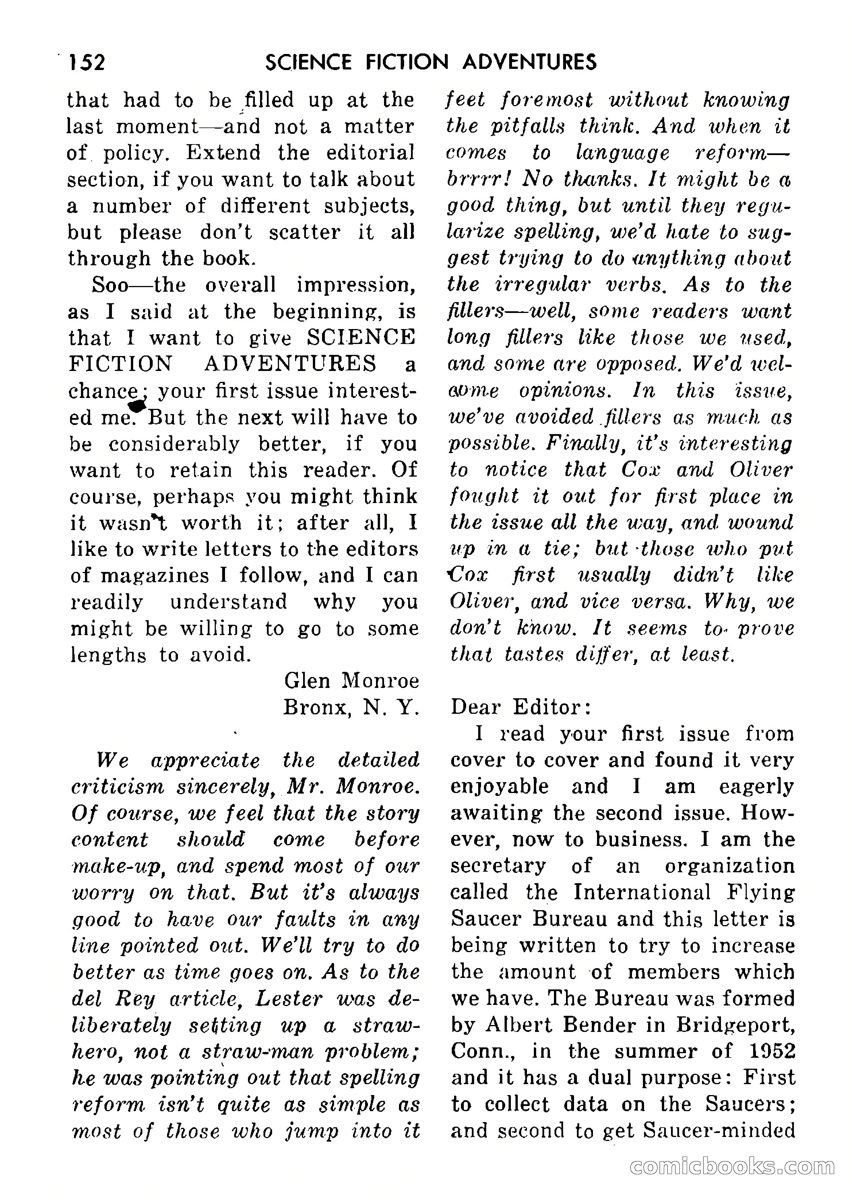 Science Fiction Adventures, Vol. 1, No. 3 — page 155 of 166