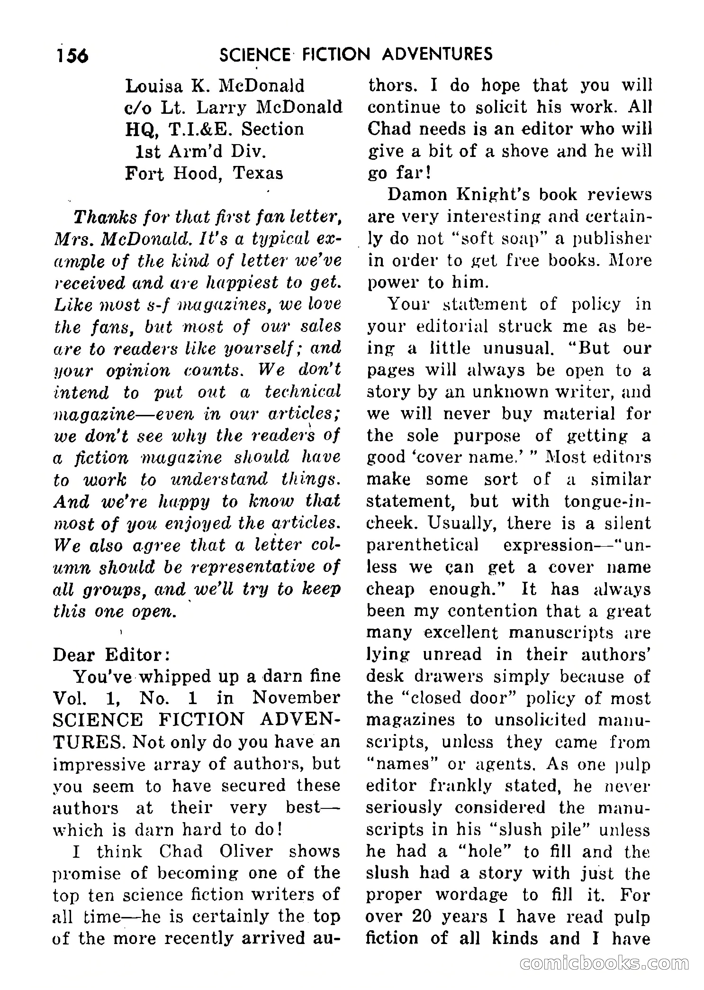 Science Fiction Adventures, Vol. 1, No. 3 — page 159 of 166