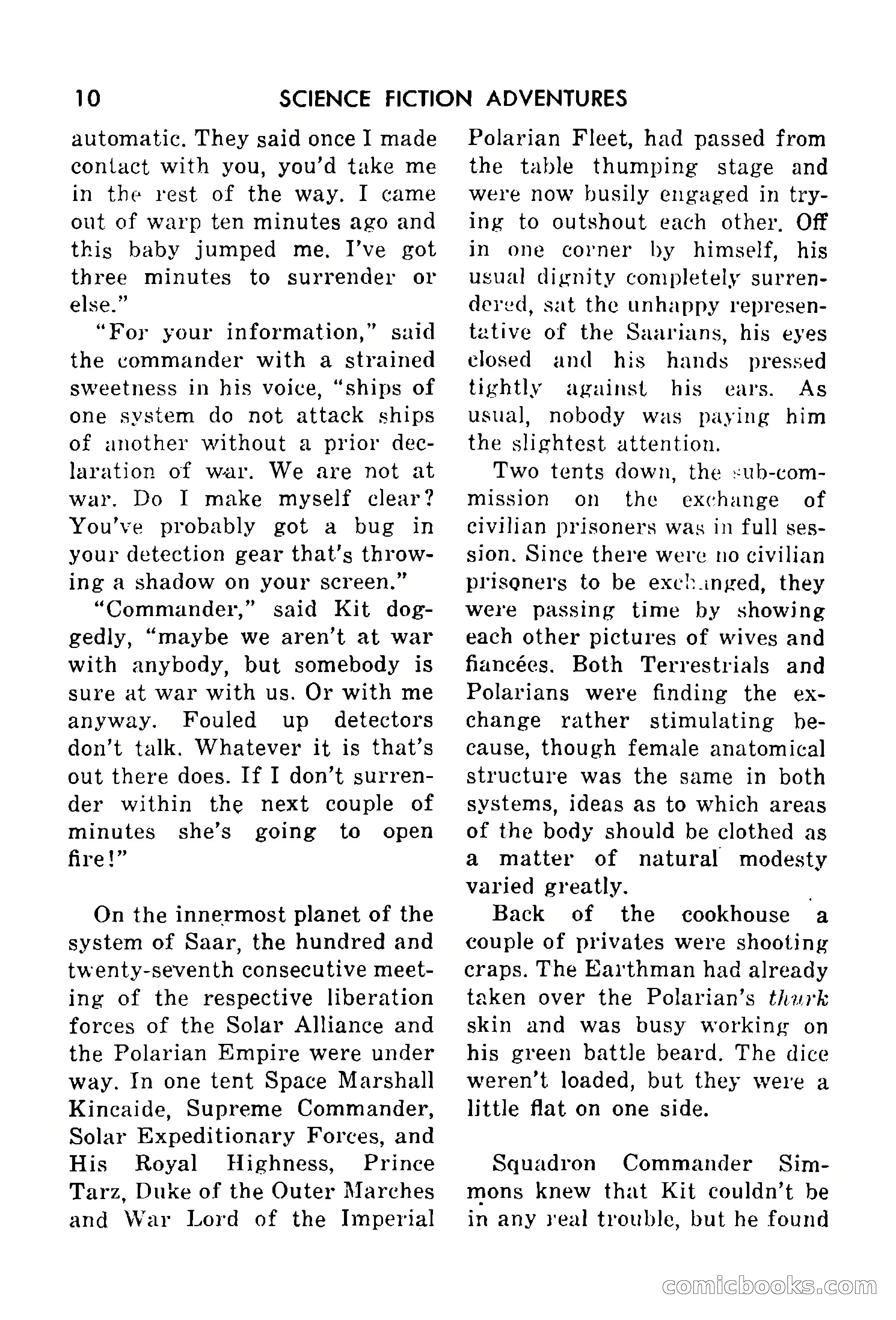 Science Fiction Adventures, Vol. 1, No. 4 — page 13 of 166
