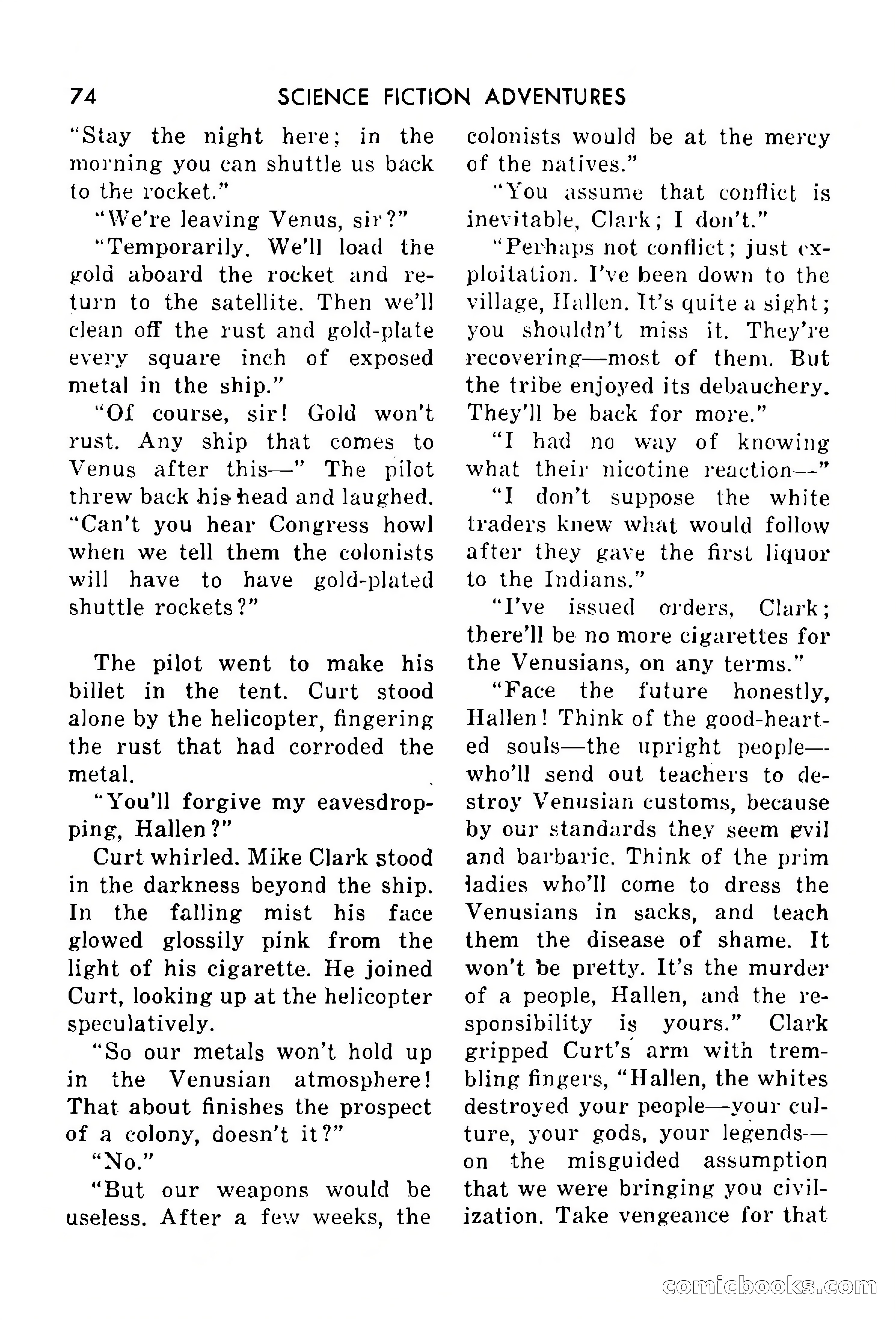 Science Fiction Adventures, Vol. 1, No. 4 — page 77 of 166