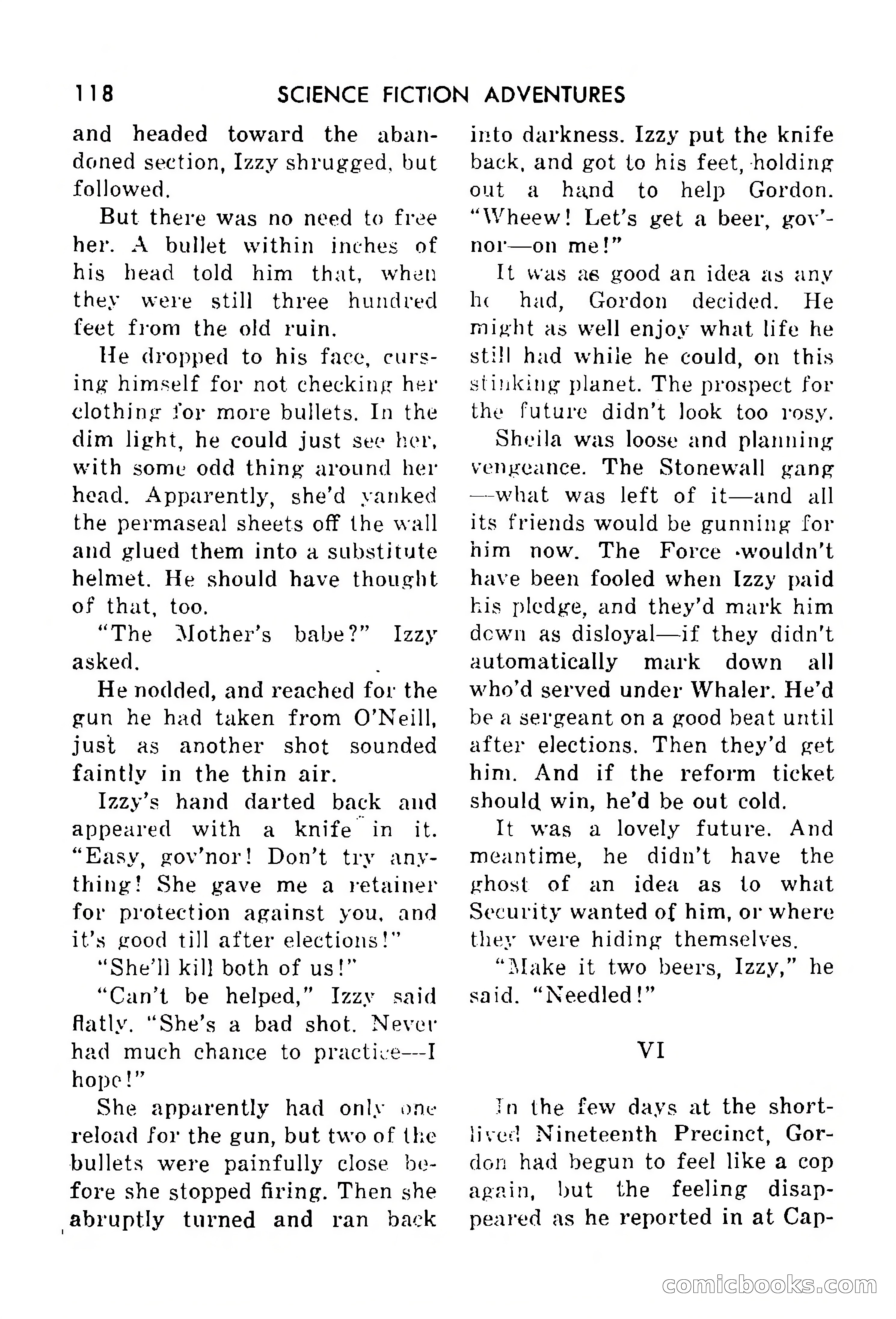 Science Fiction Adventures, Vol. 1, No. 4 — page 121 of 166