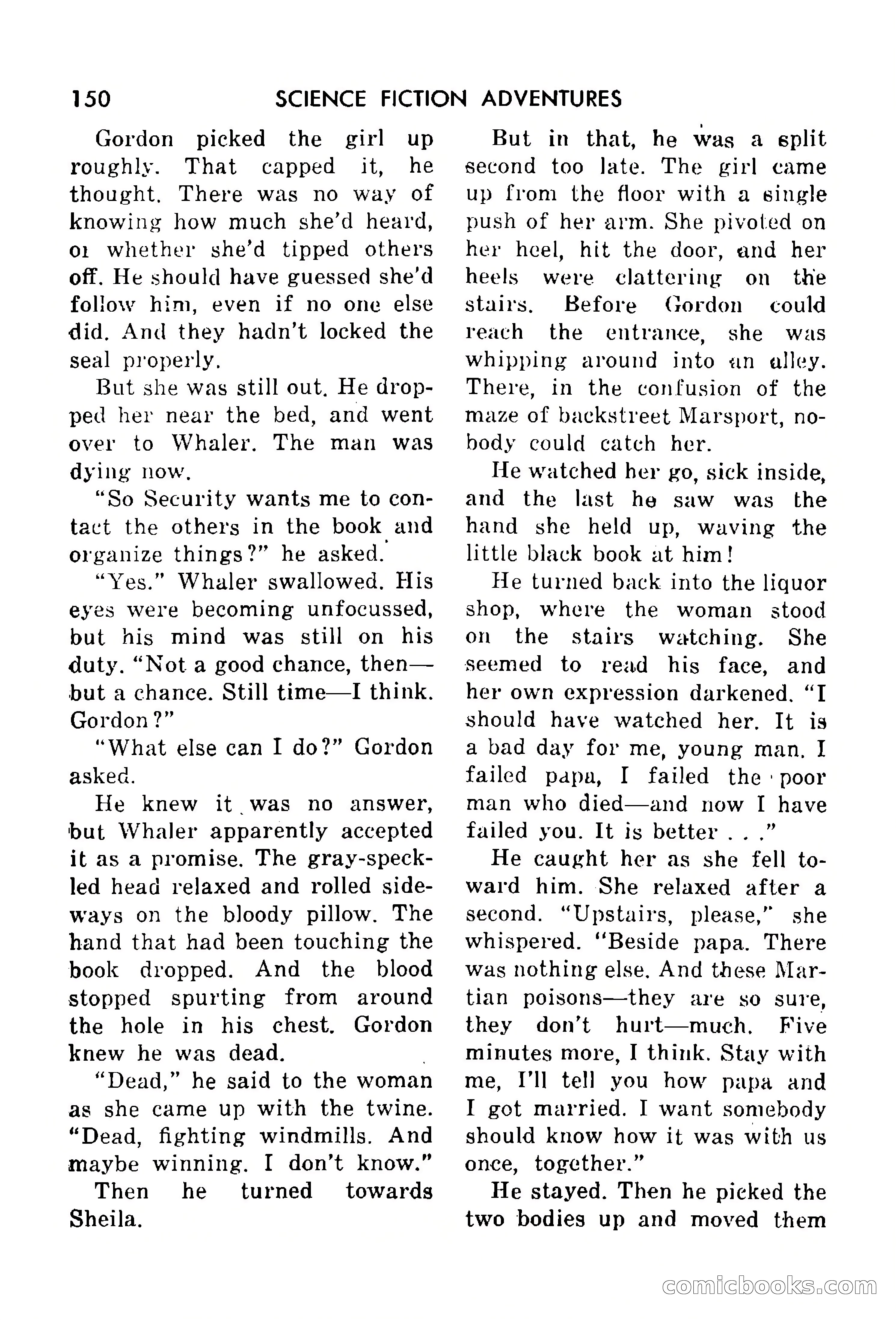 Science Fiction Adventures, Vol. 1, No. 4 — page 153 of 166