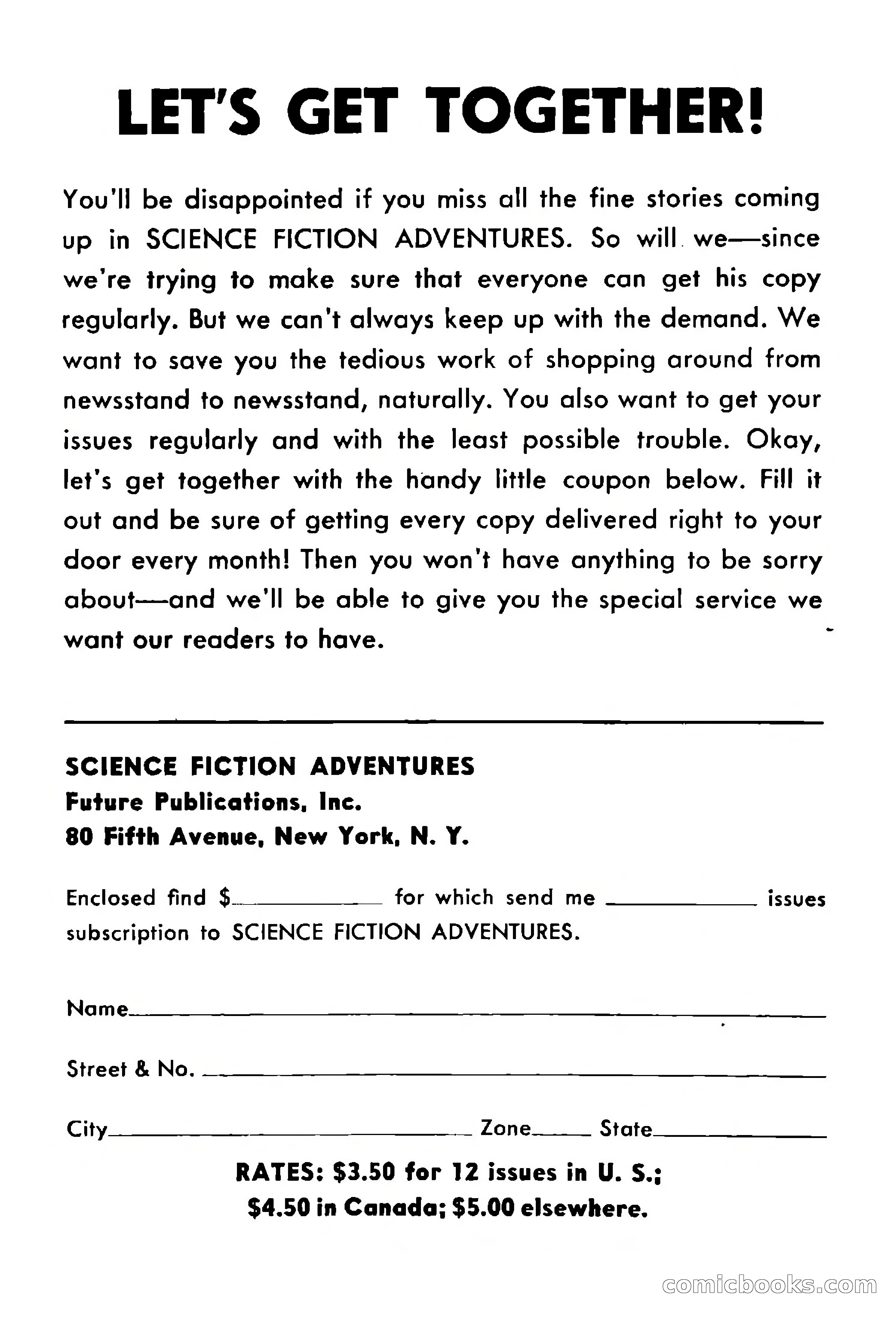 Science Fiction Adventures, Vol. 1, No. 4 — page 161 of 166