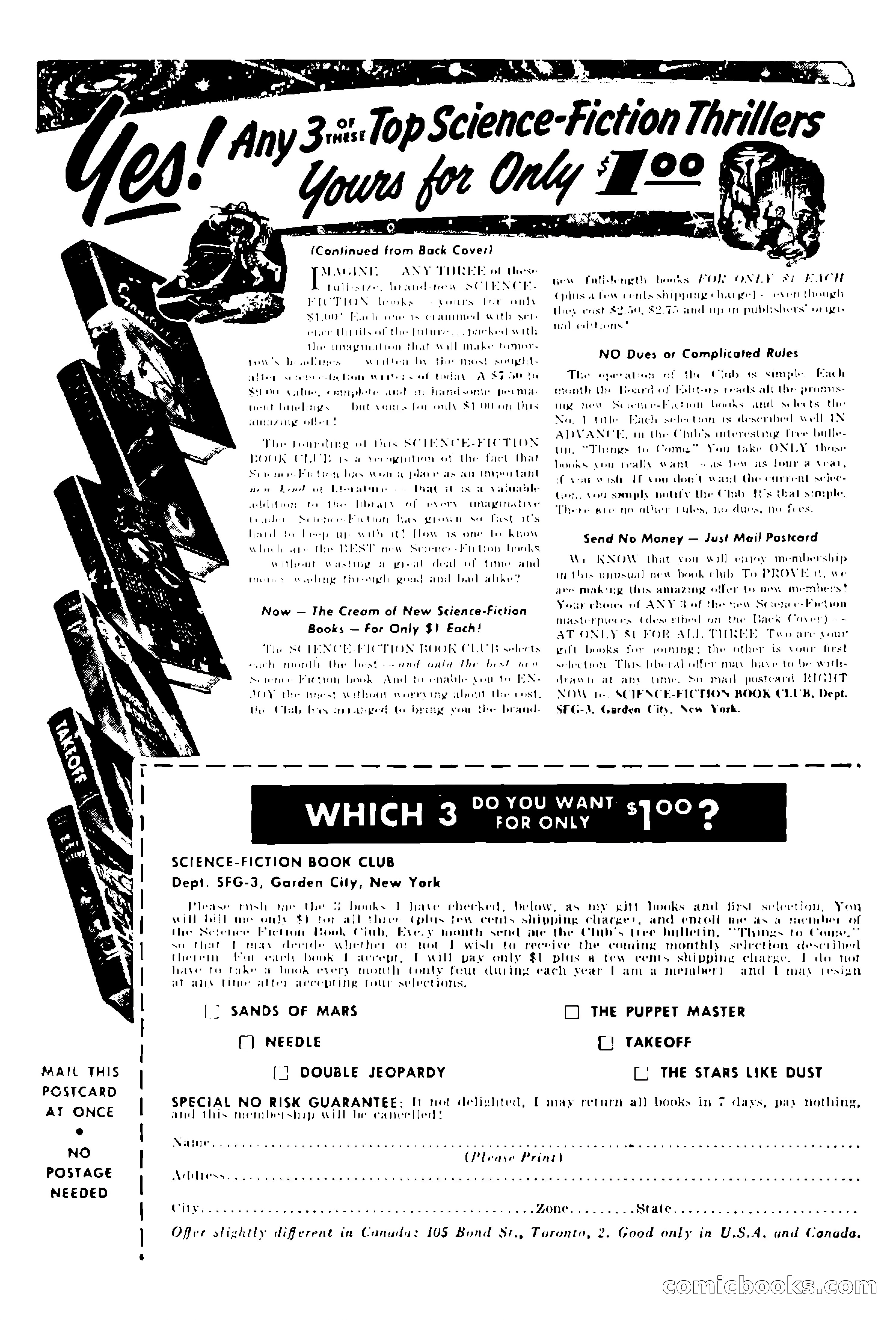 Science Fiction Adventures, Vol. 1, No. 4 — page 164 of 166